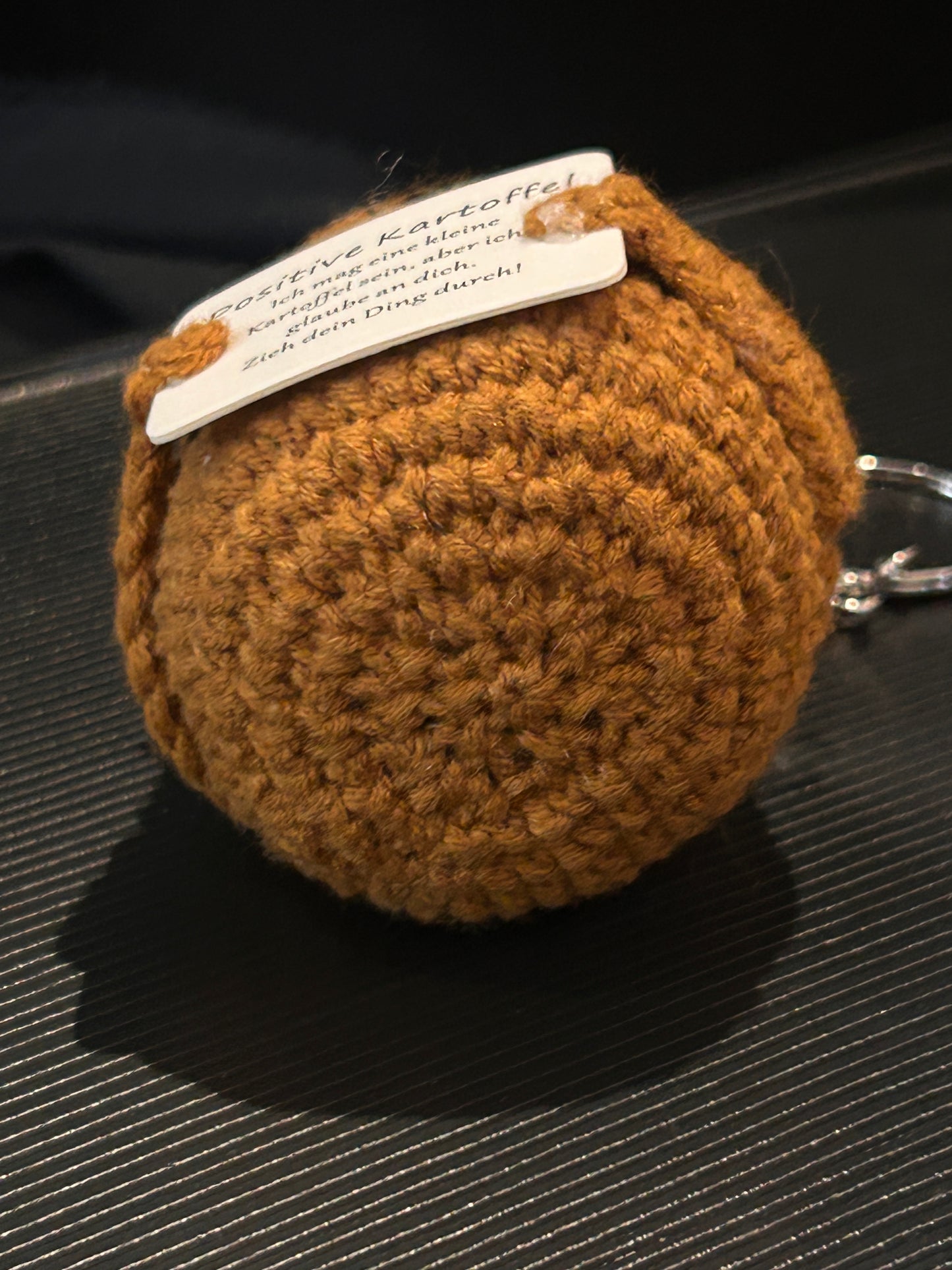 Headphone Potato Keychain
