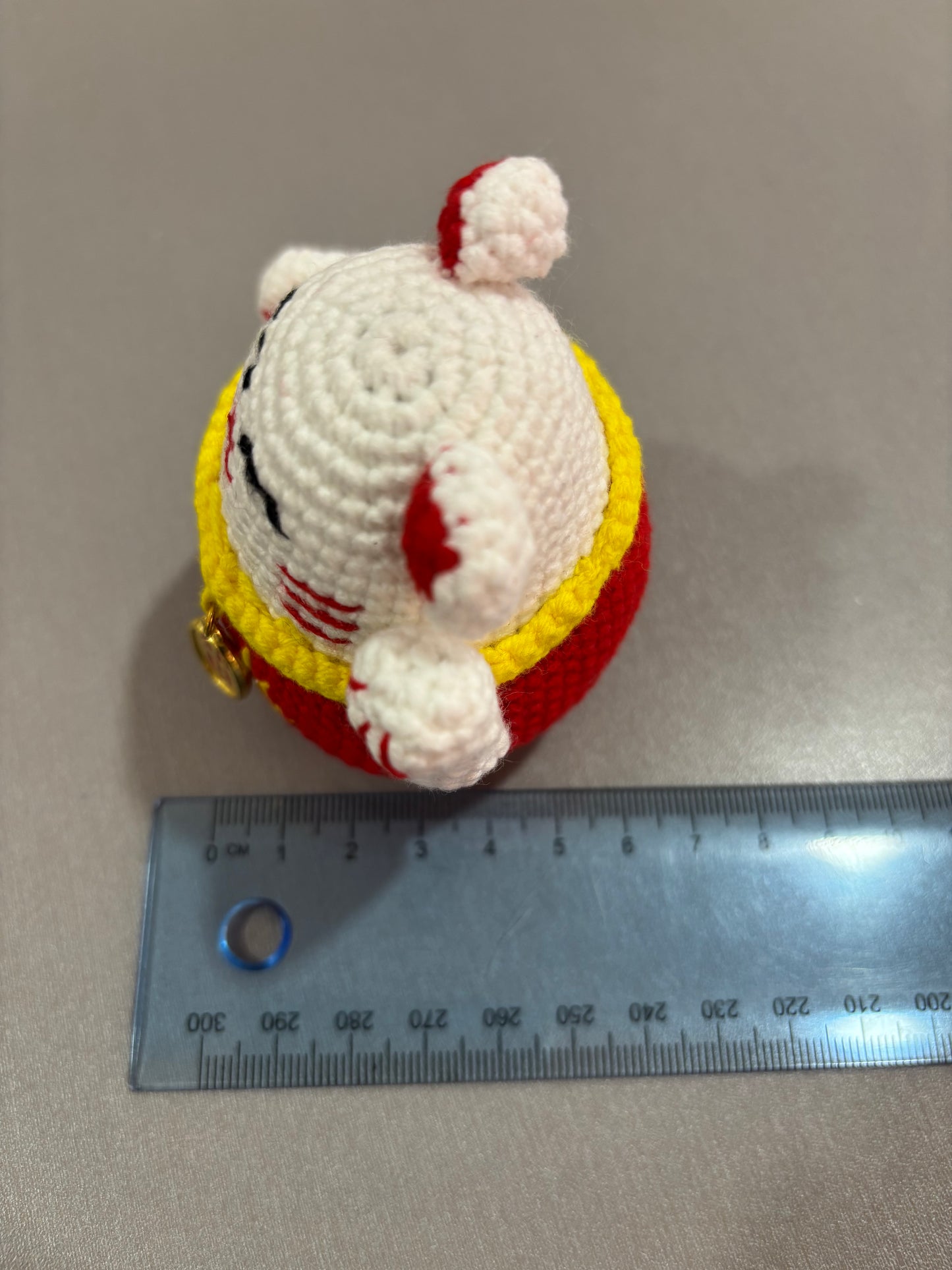 Crochet Maneki Neko – Good Luck Charm