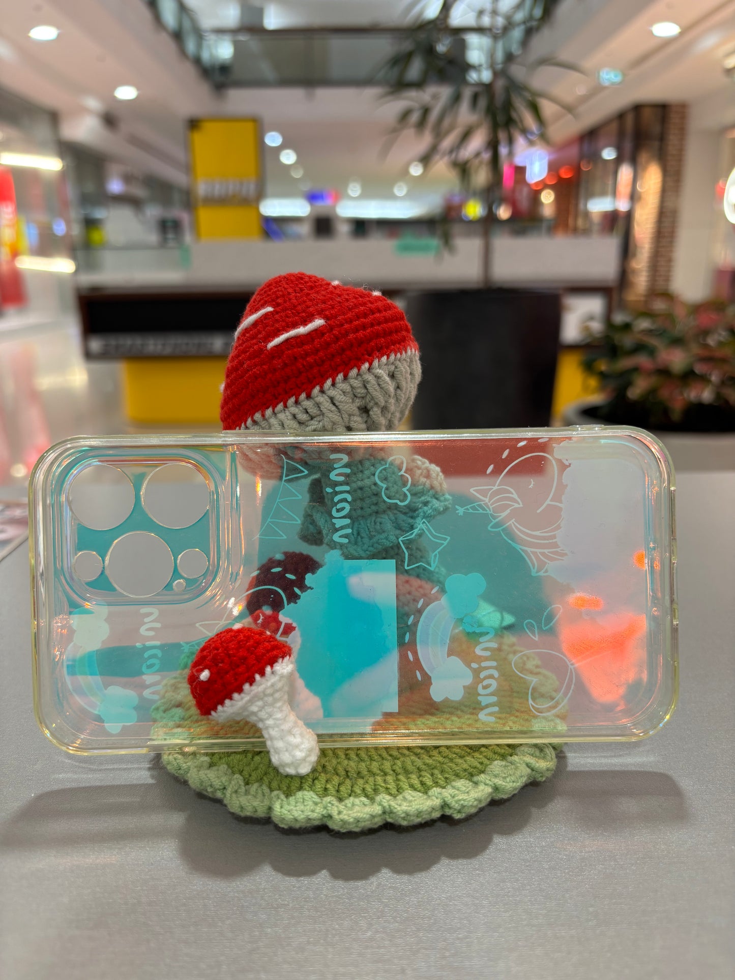 Handmade Crochet Phone Stand