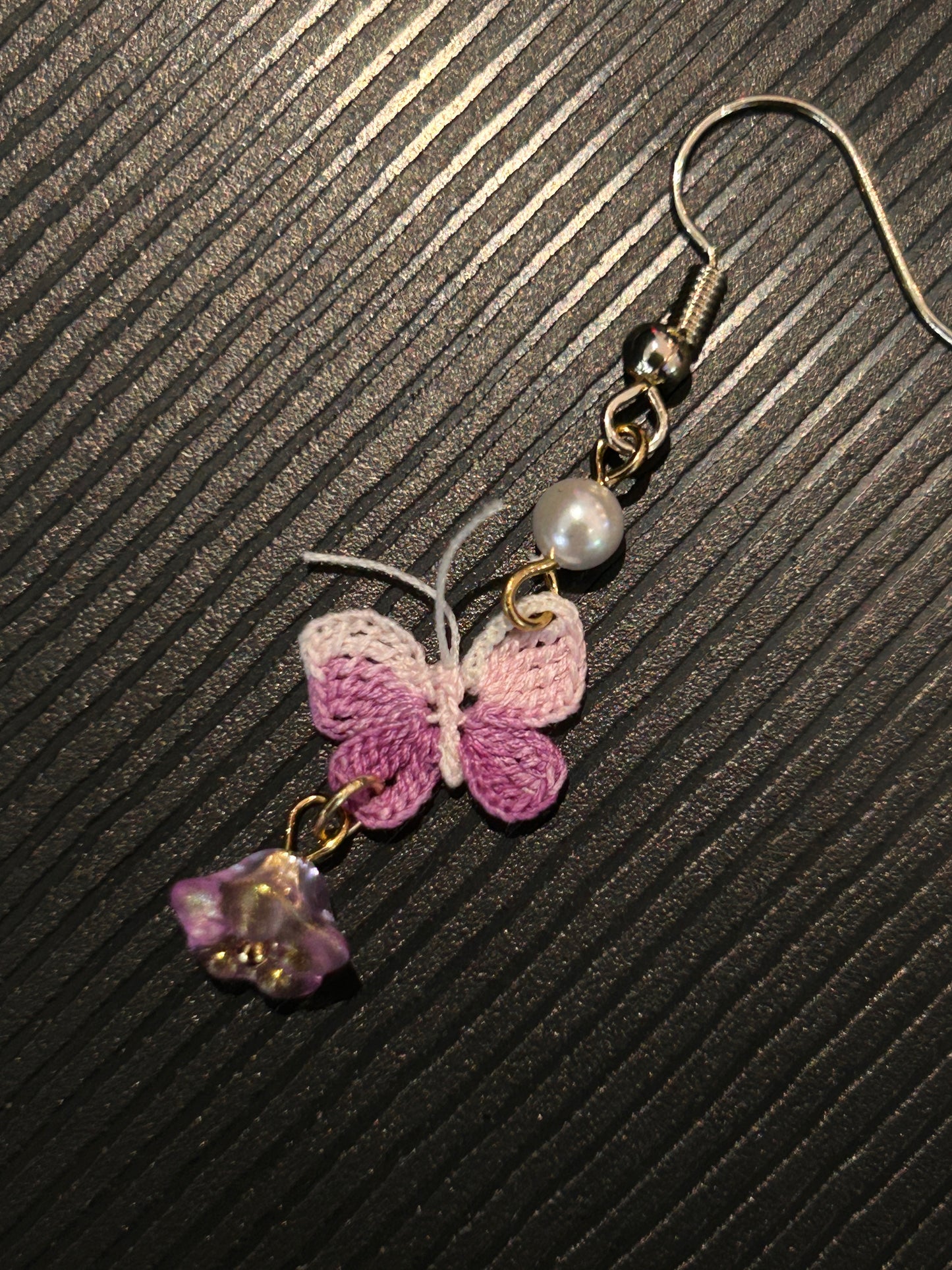Butterfly Earrings (Chain)
