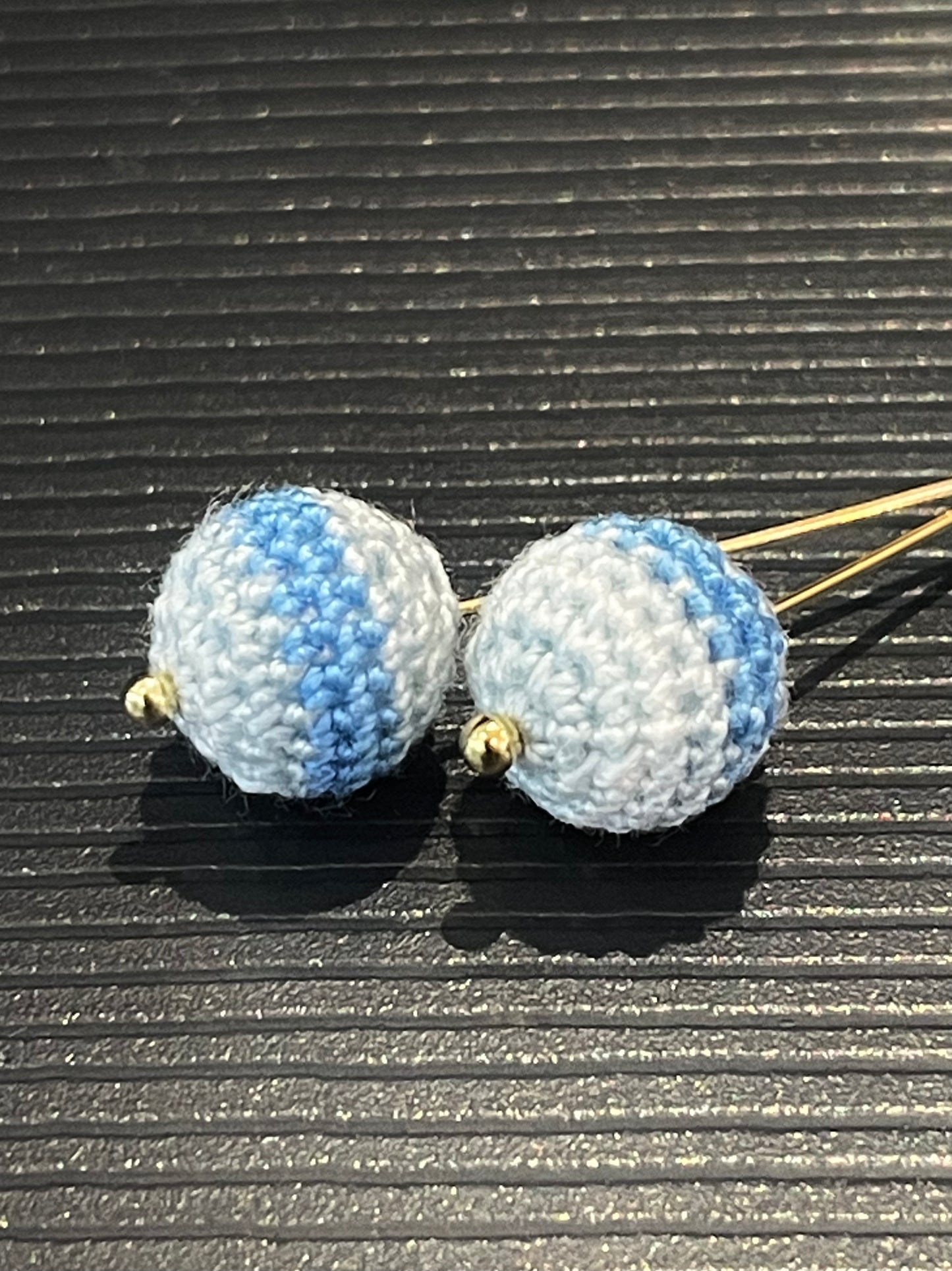 Ball Earrings (Long Drop)