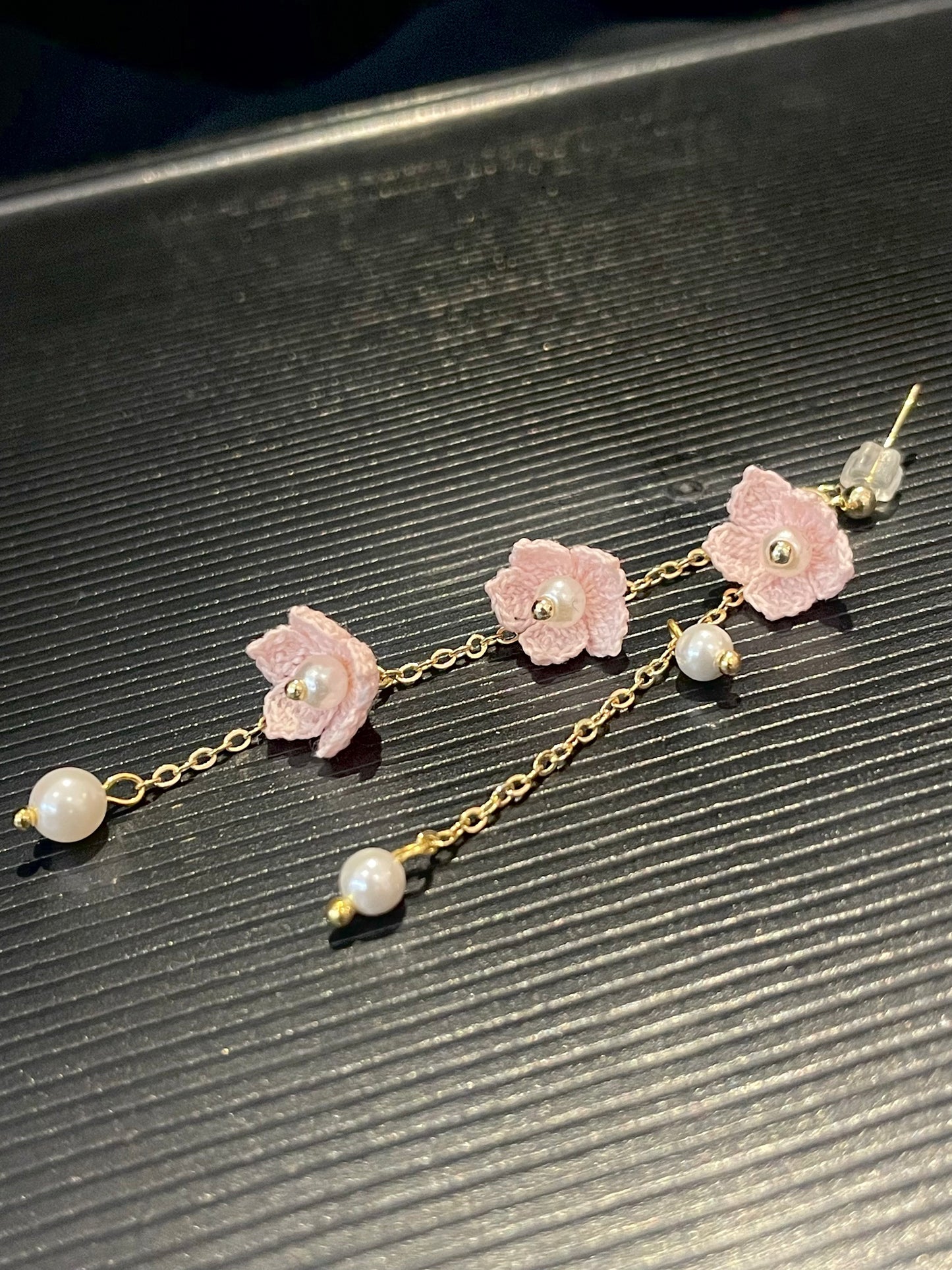 Lily of the Valley Earrings (Chain)