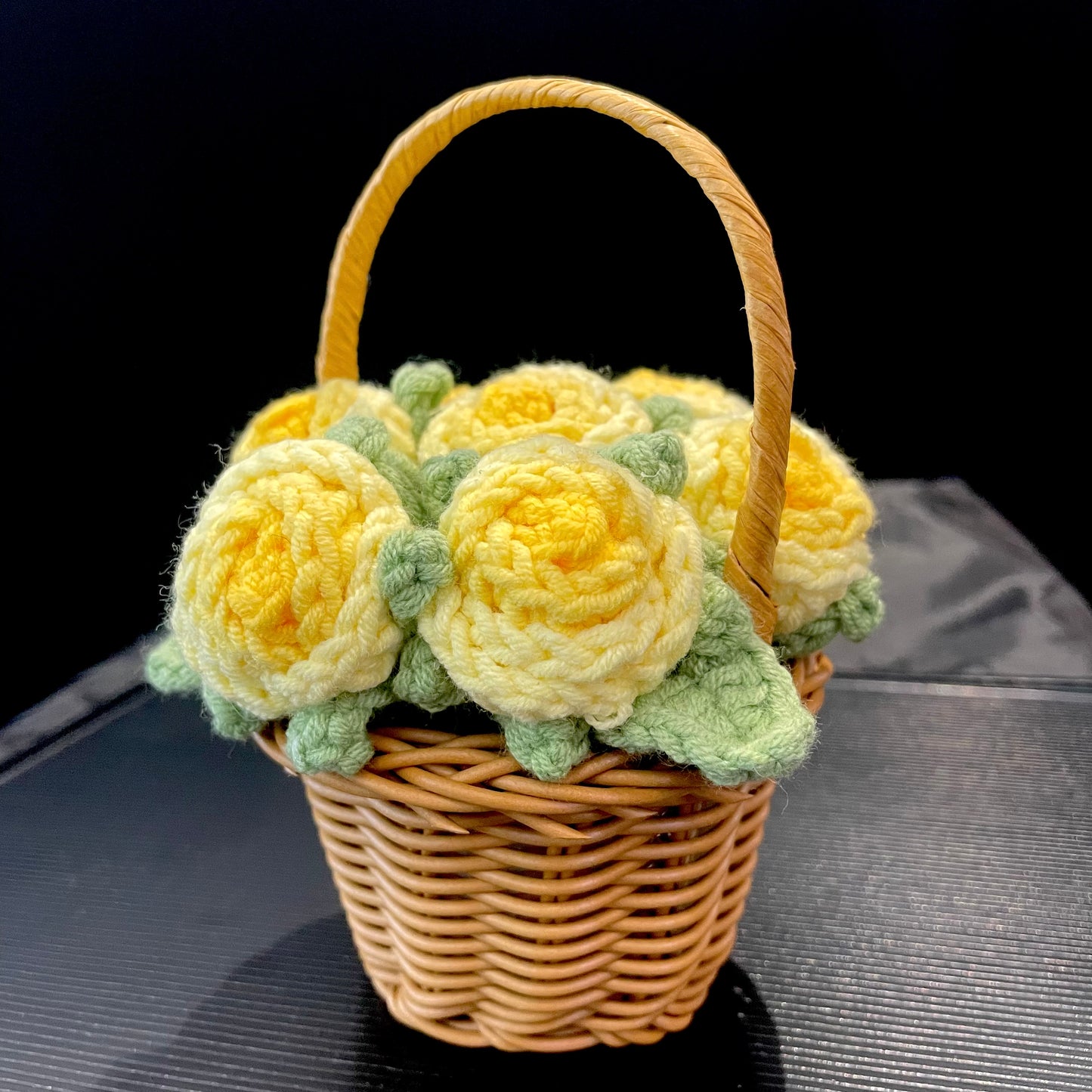 Flower Basket (Rose/Sunflower)