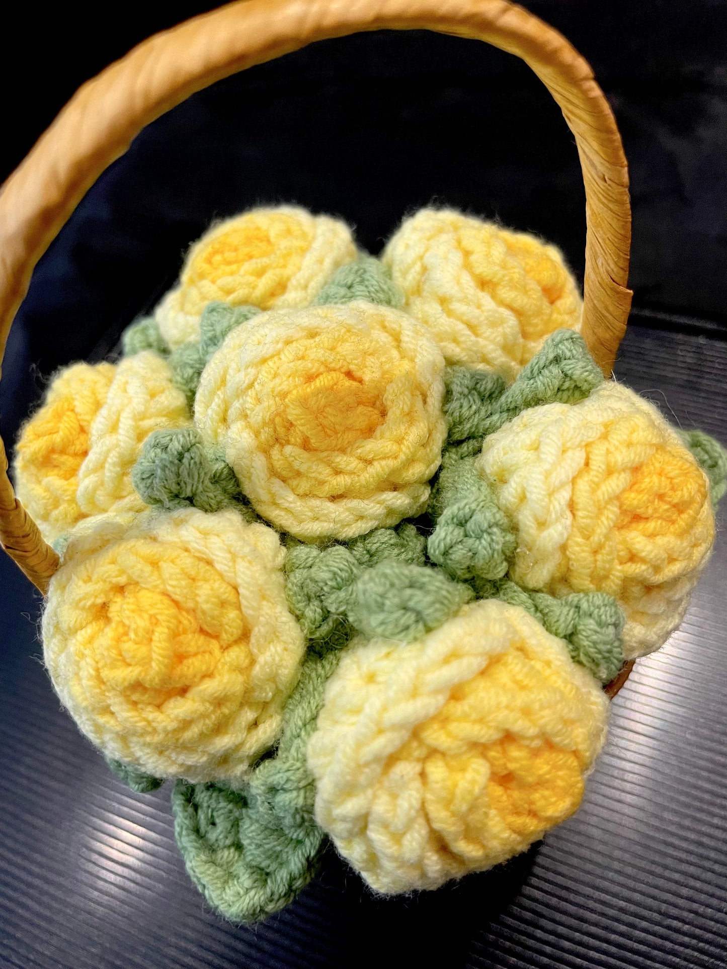 Flower Basket (Rose/Sunflower)