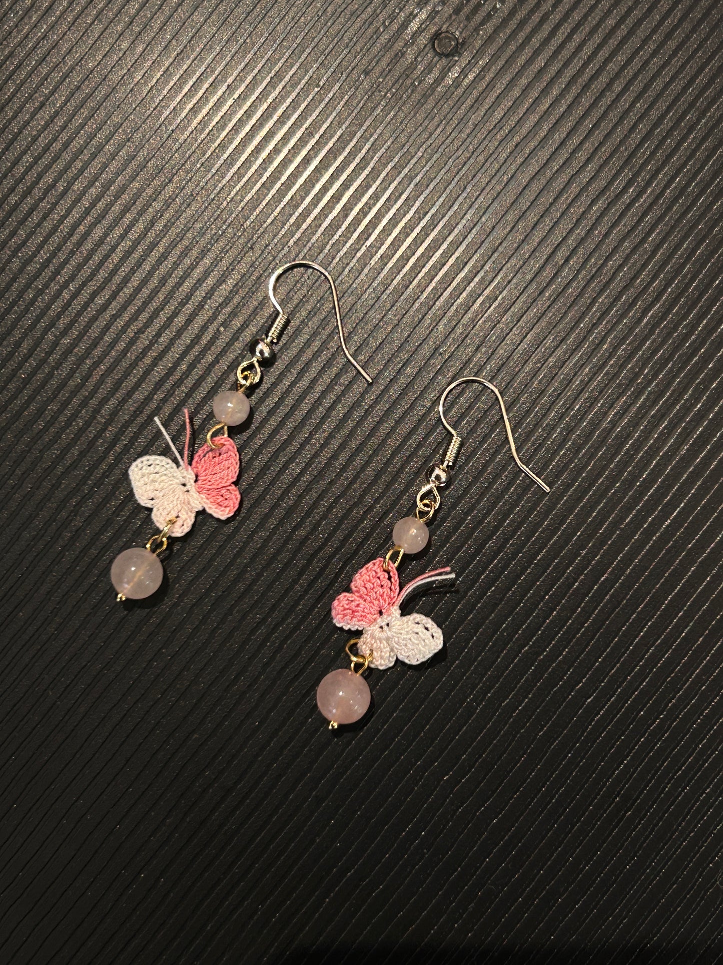Butterfly Earrings (Chain)