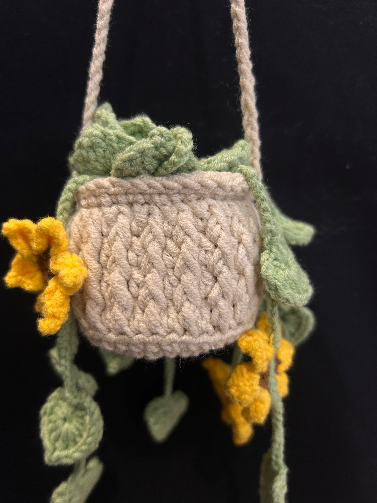 Hanging Sunflower Basket (Large)