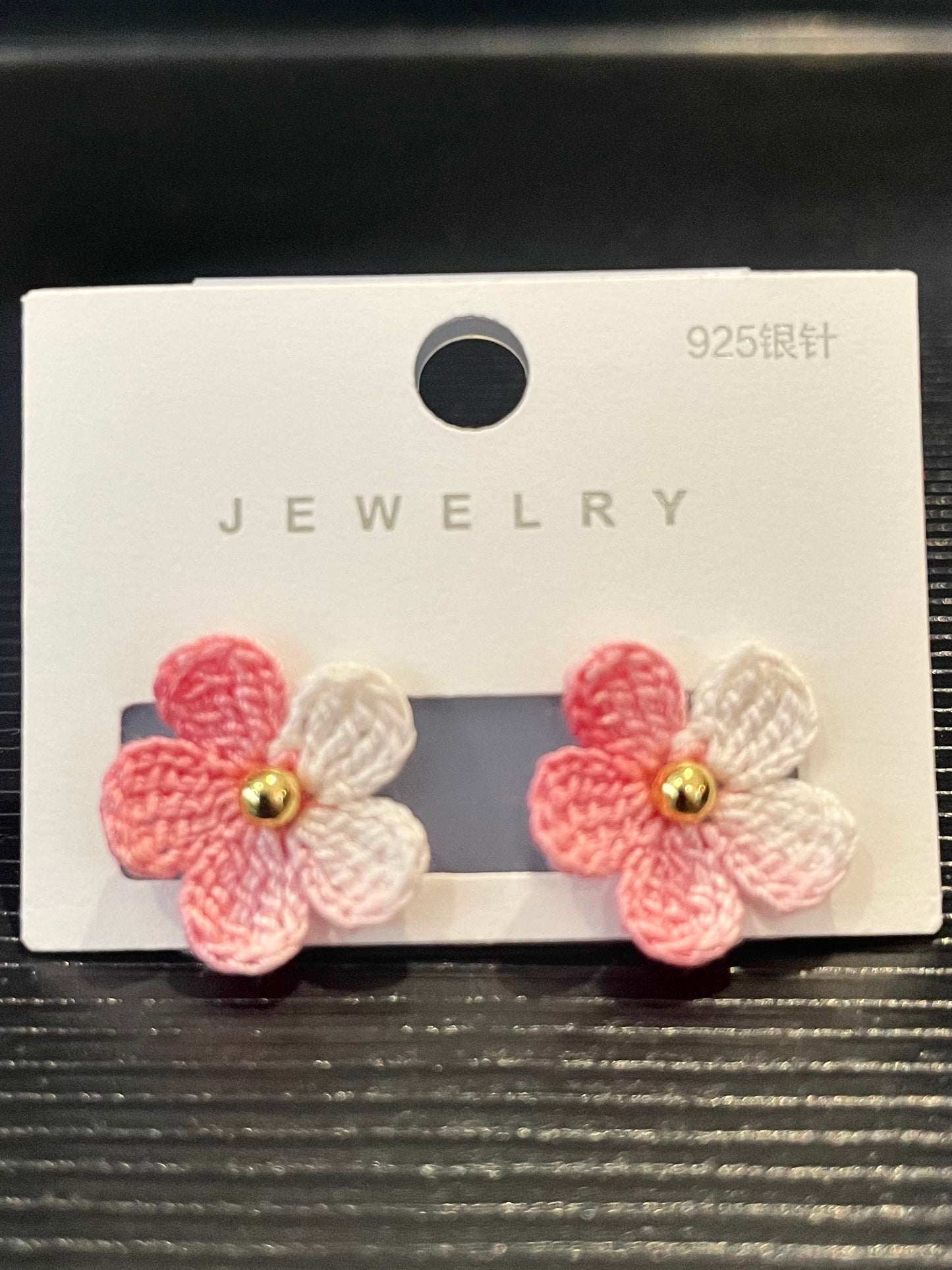 Five-Petal Flower Earrings