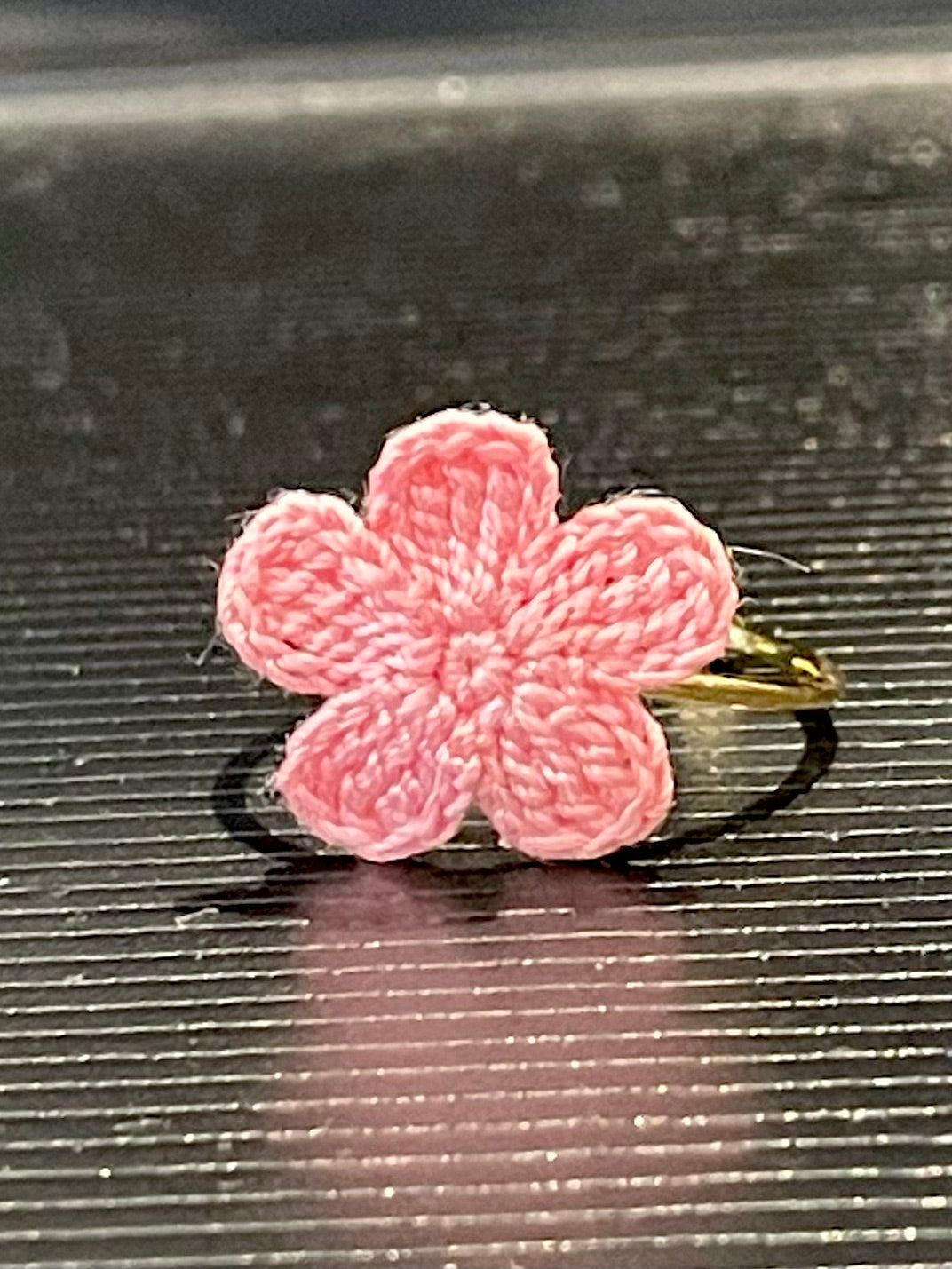 Five-Petal Flower Ring