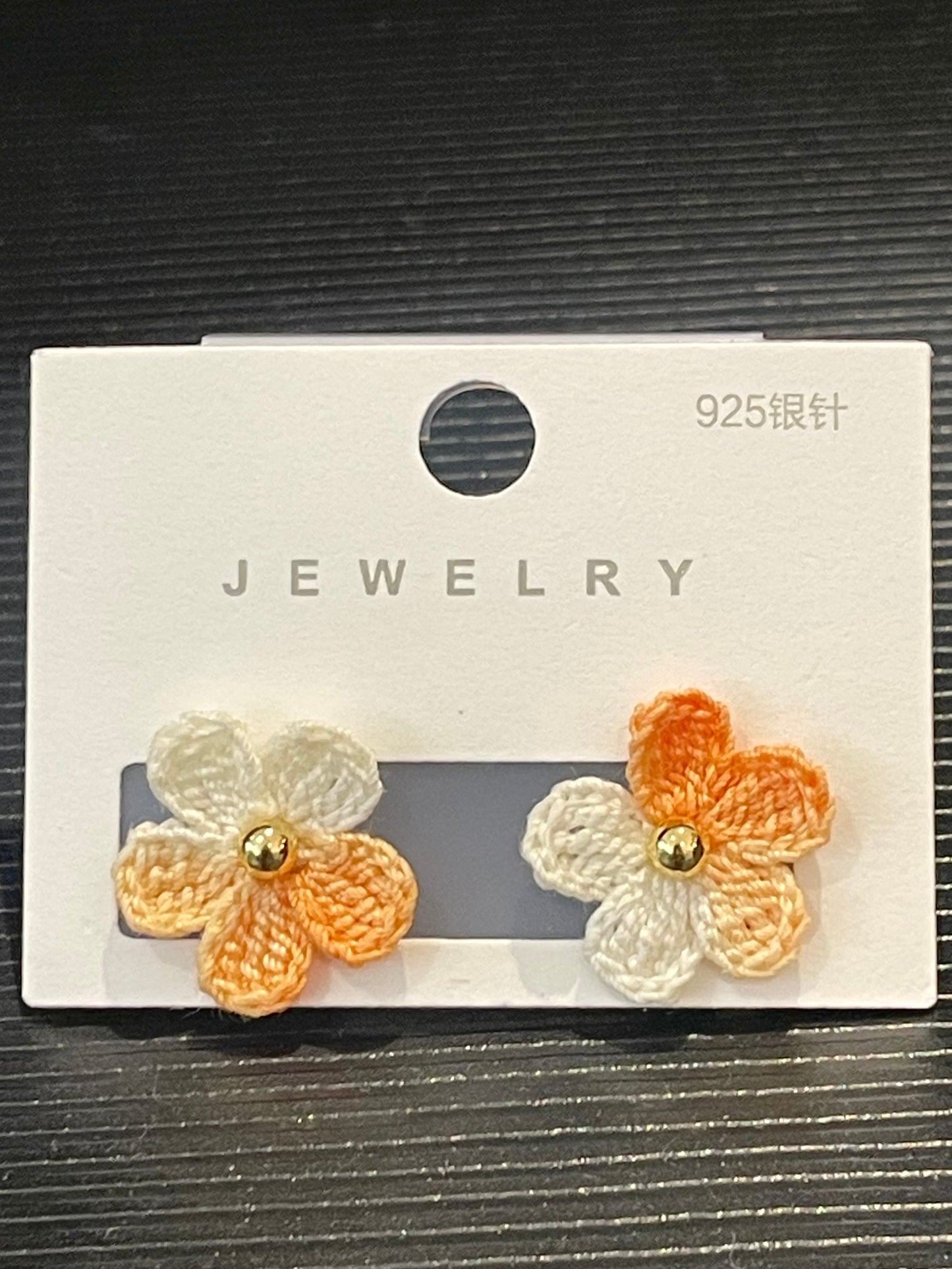 Five-Petal Flower Earrings