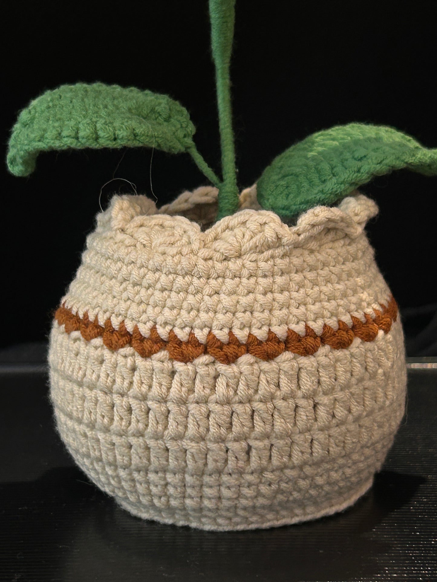 Sunflower Pot (Grey Pot)