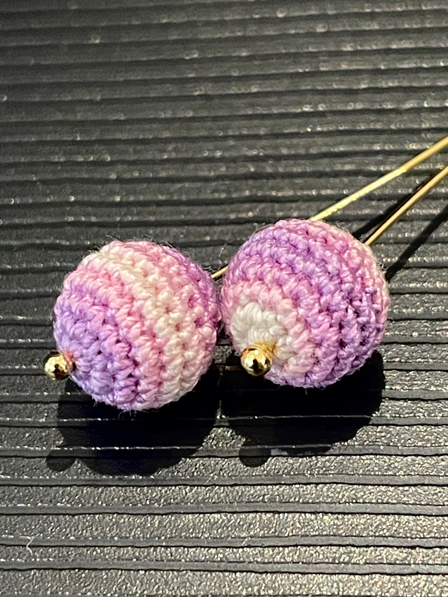 Ball Earrings (Long Drop)