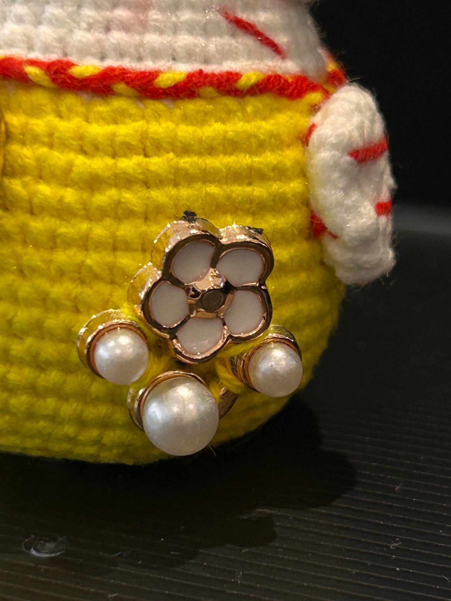 Handmade Crochet Decor —— Lucky Cat