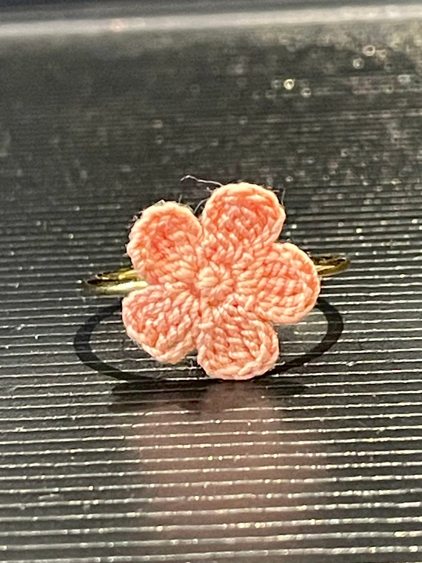 Five-Petal Flower Ring