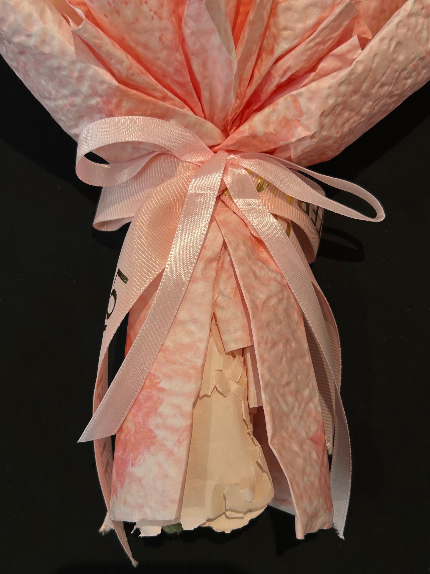 Handmade Bunny & Rose Bouquet