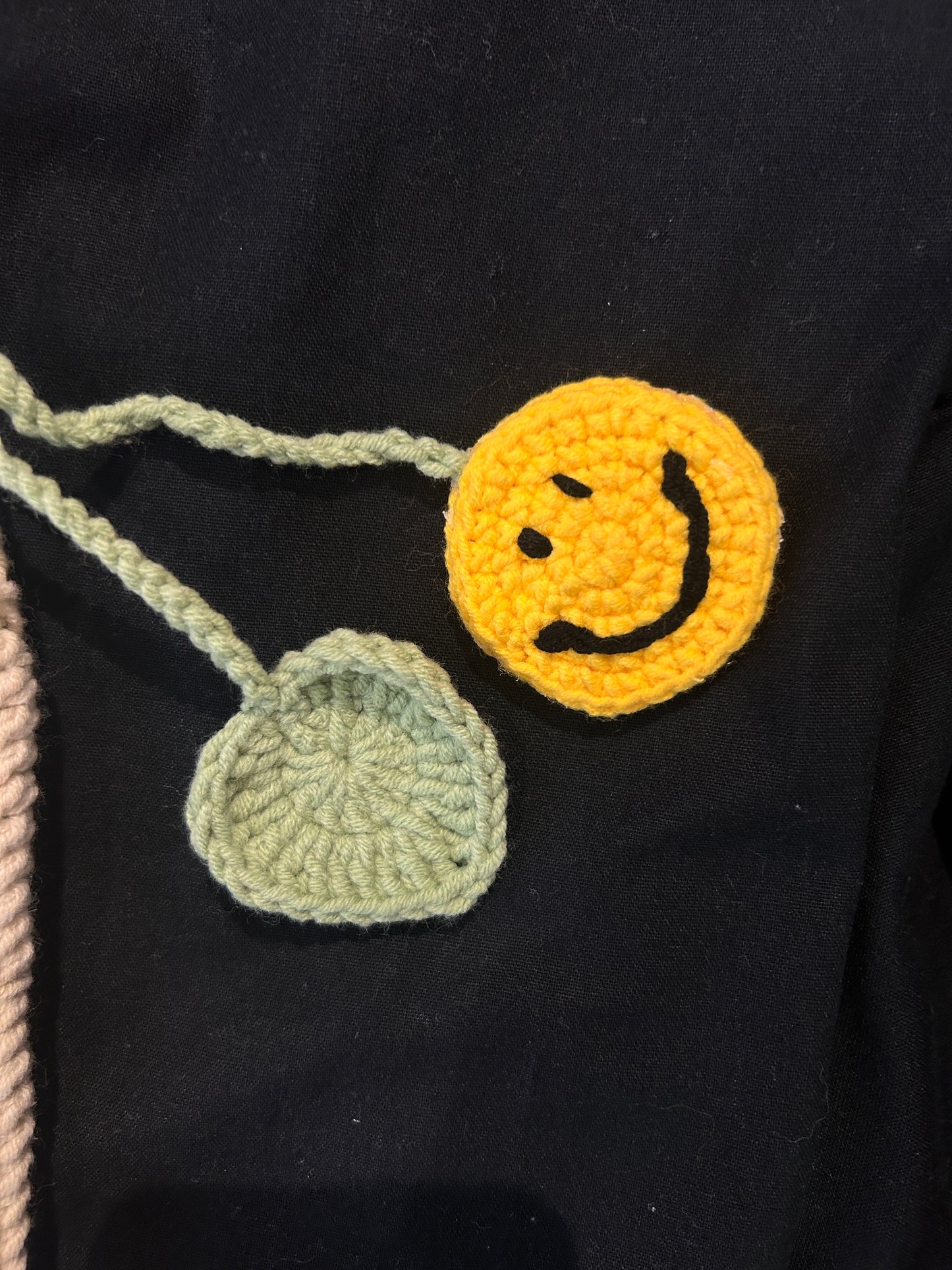 Smiling Face Shoulder Bag