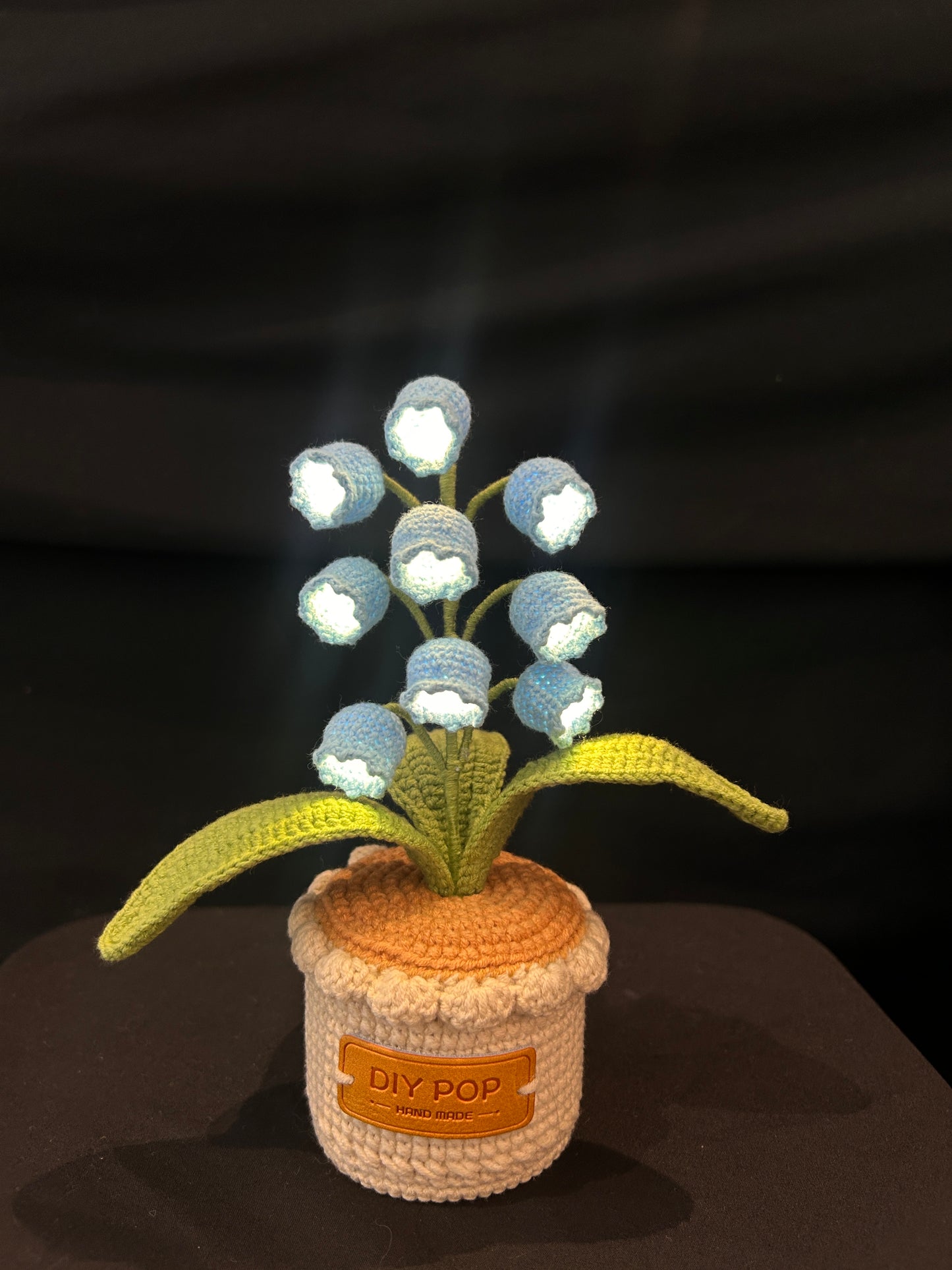 Lily of the Valley Pot Lamp