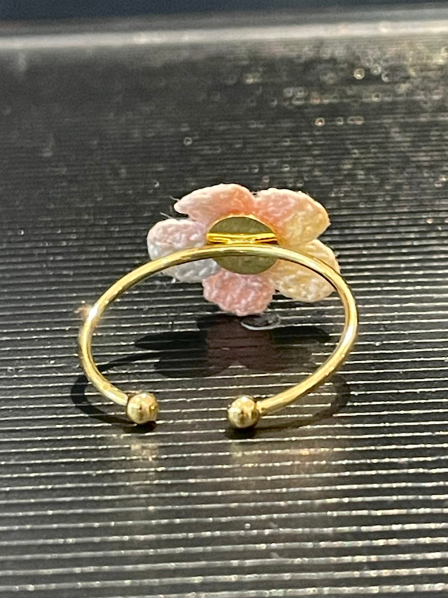 Five-Petal Flower Ring