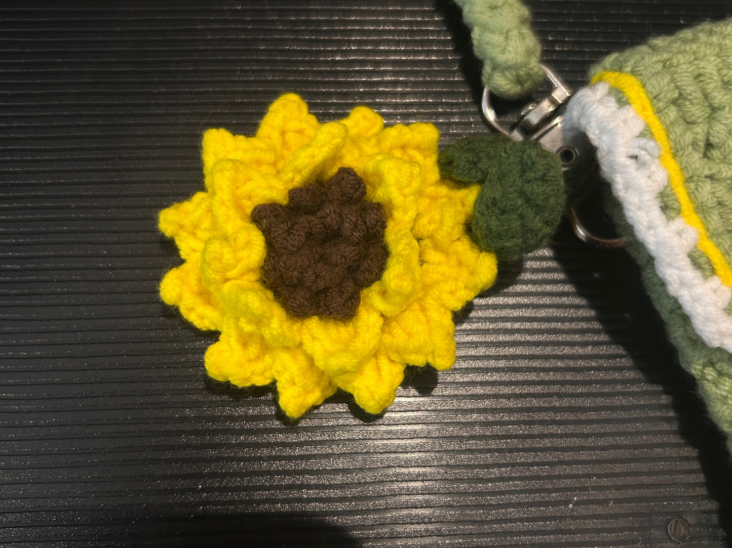 Sunflower Shoulder Bag (with Pendant)