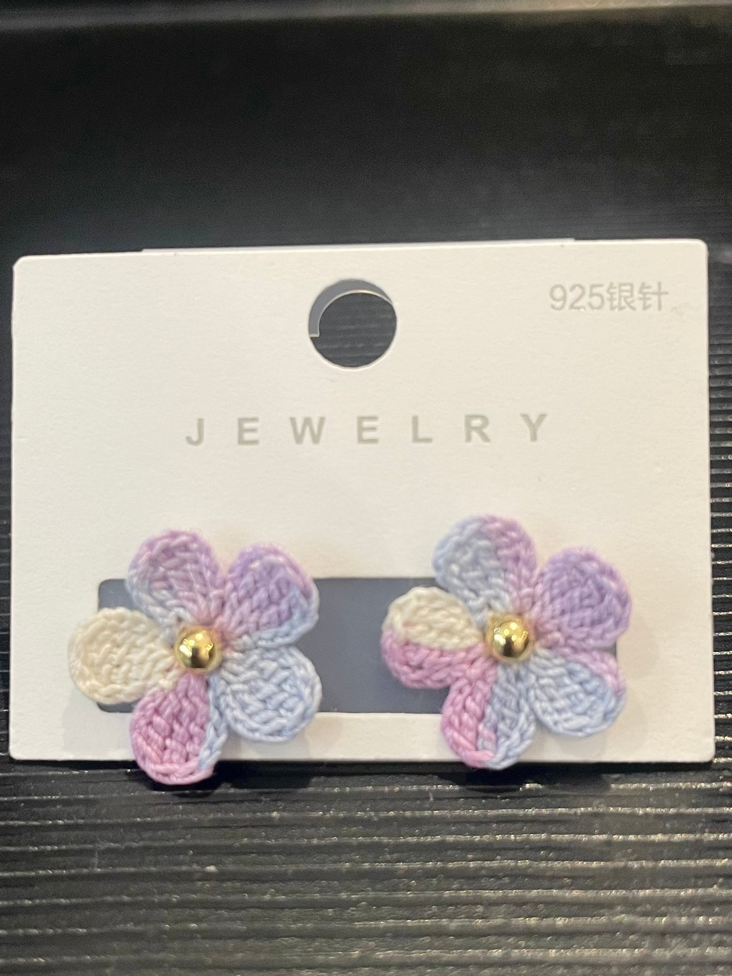 Five-Petal Flower Earrings