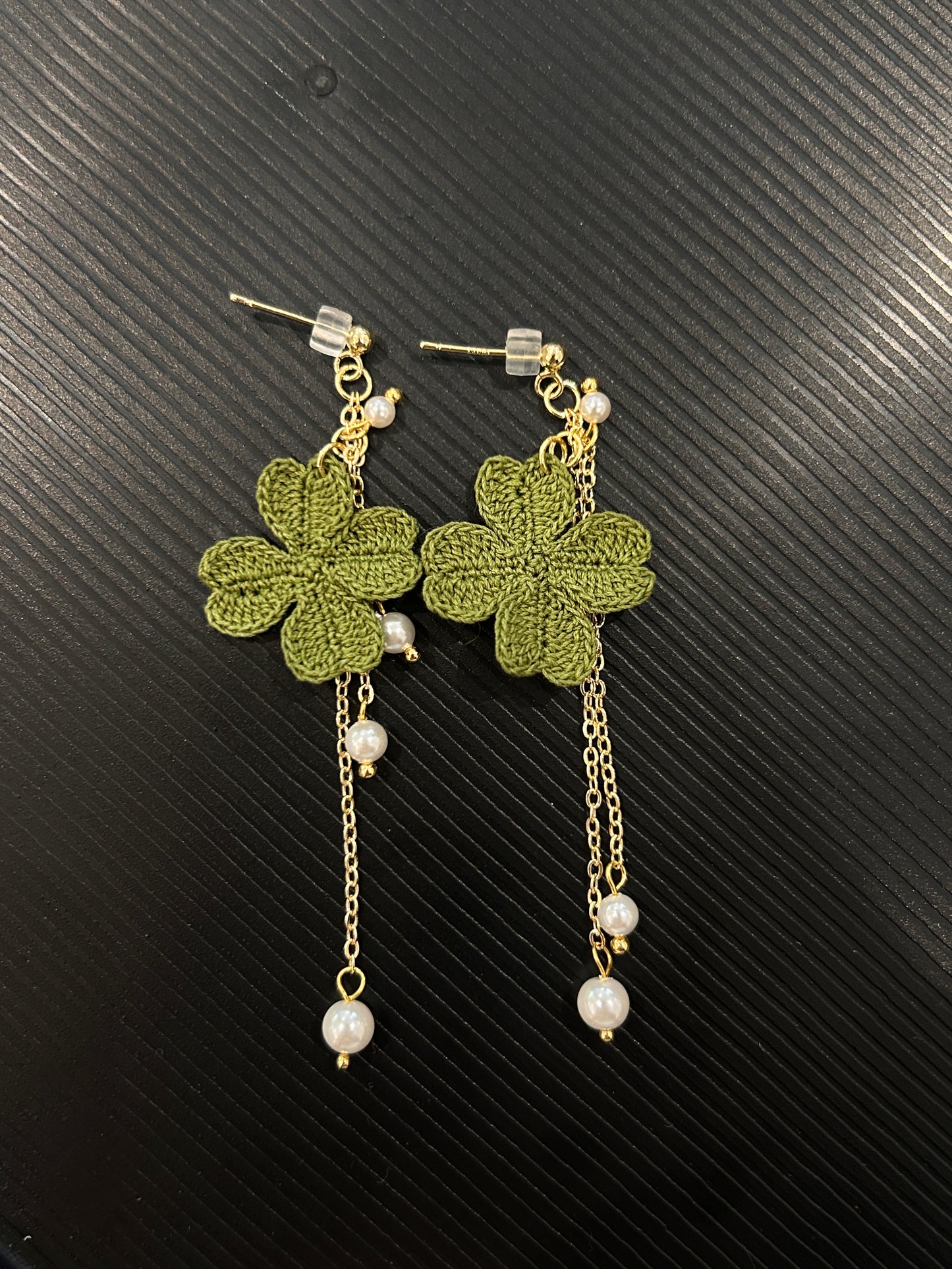 Four-Leaf Clover Earrings