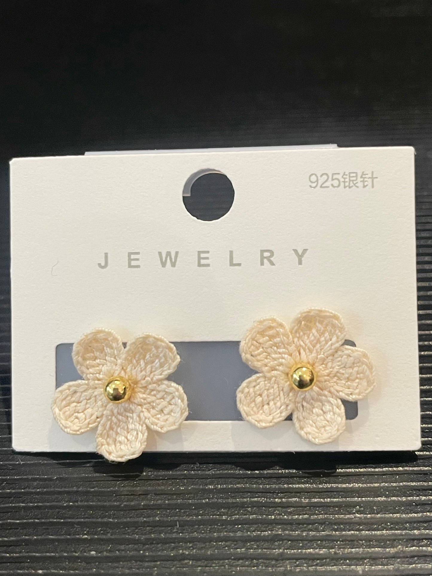 Five-Petal Flower Earrings