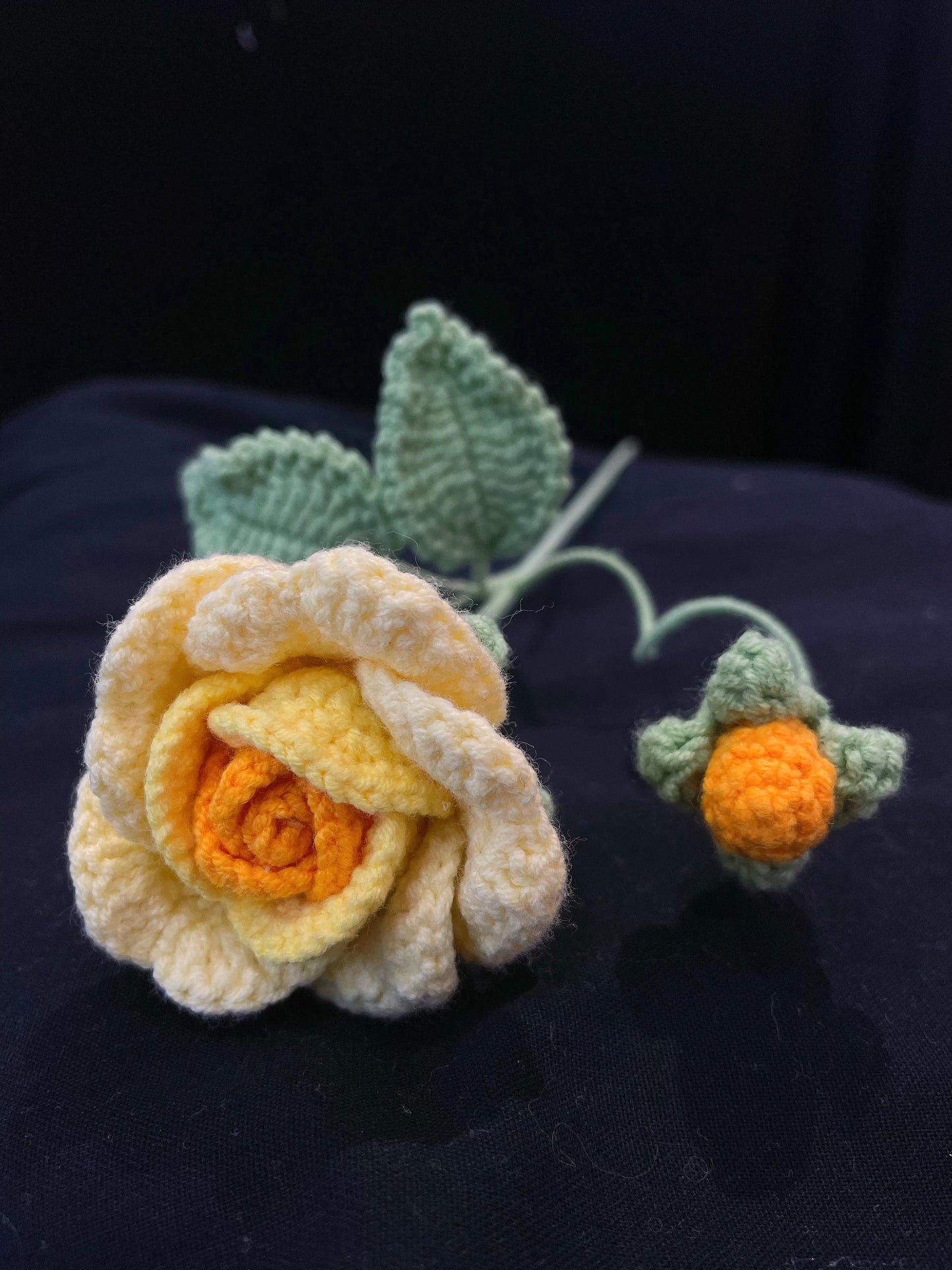 Rose with Bud