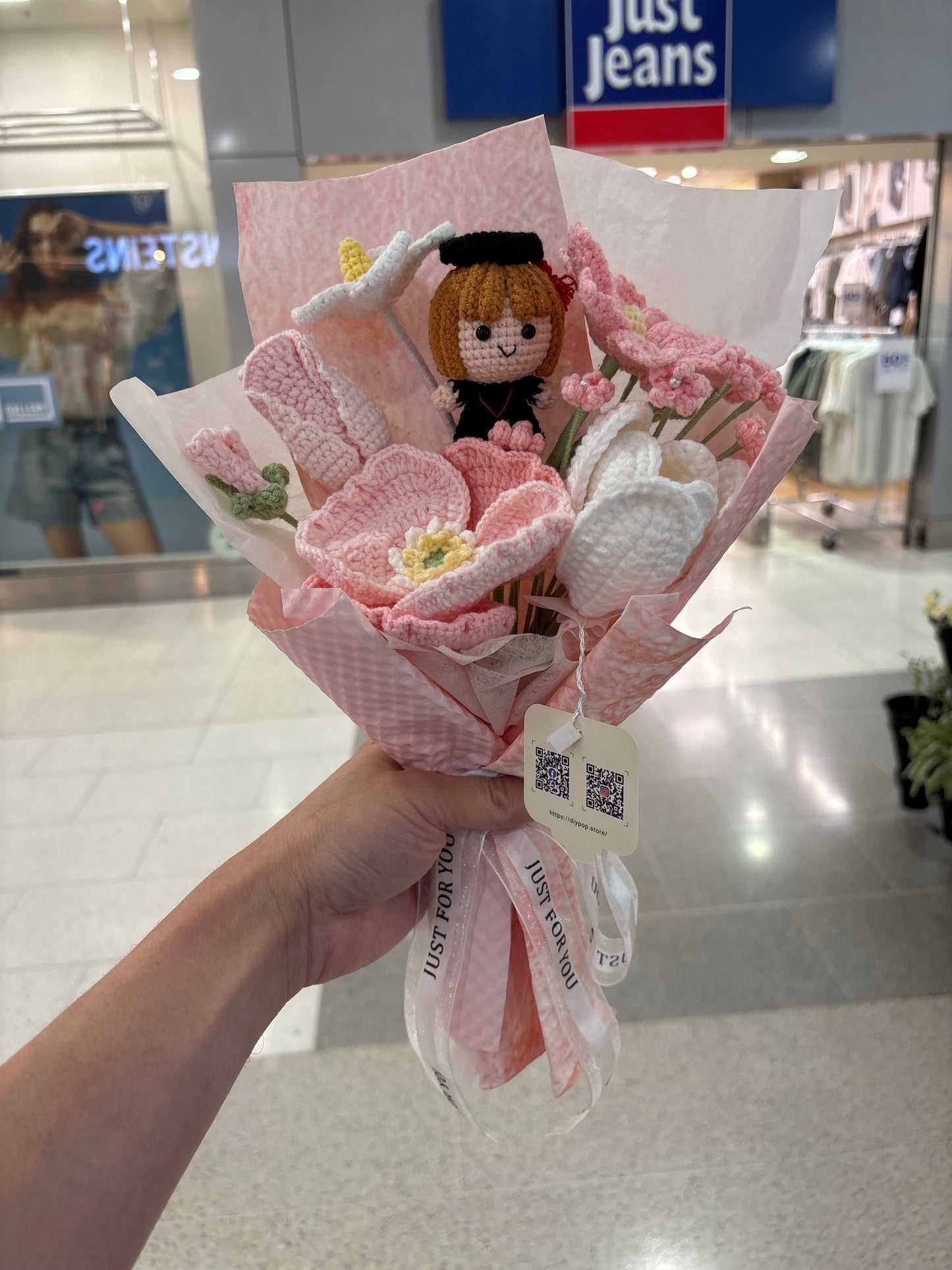 Handmade Crochet Graduation Bouquet