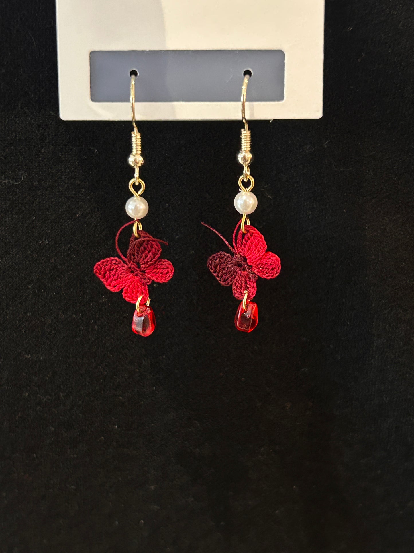 Butterfly Earrings (Chain)