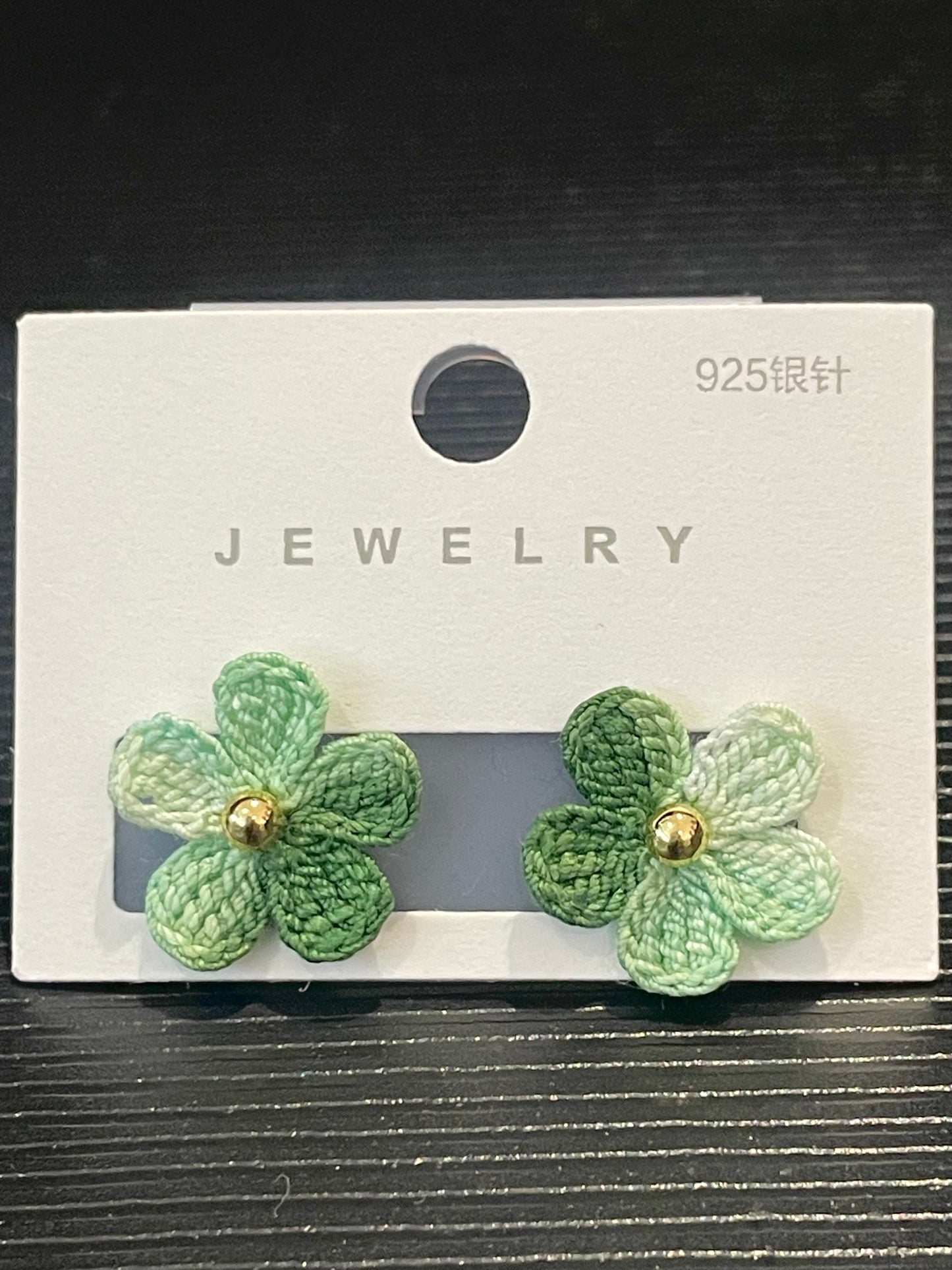 Five-Petal Flower Earrings