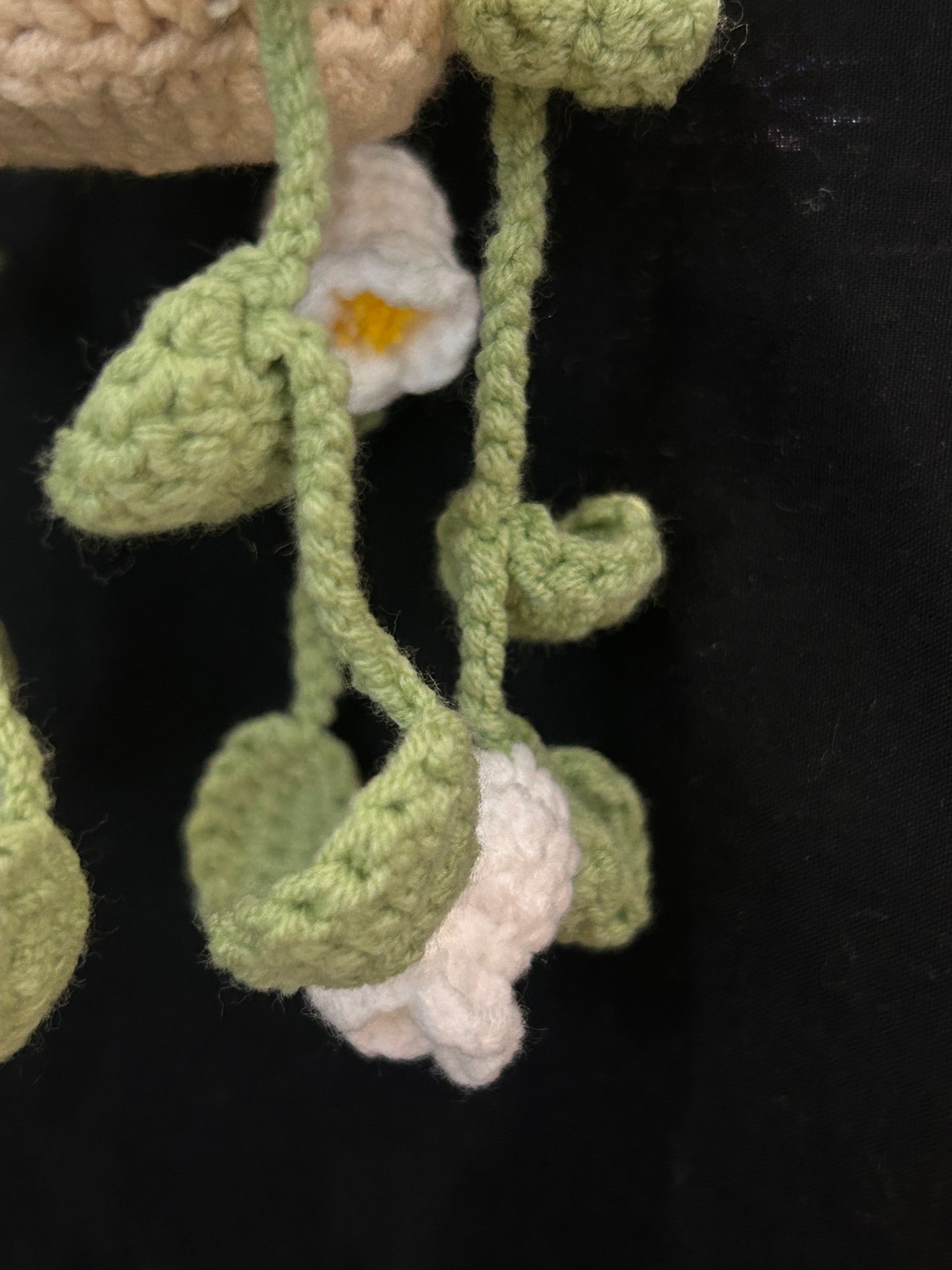 Hanging Lily of the Valley Basket