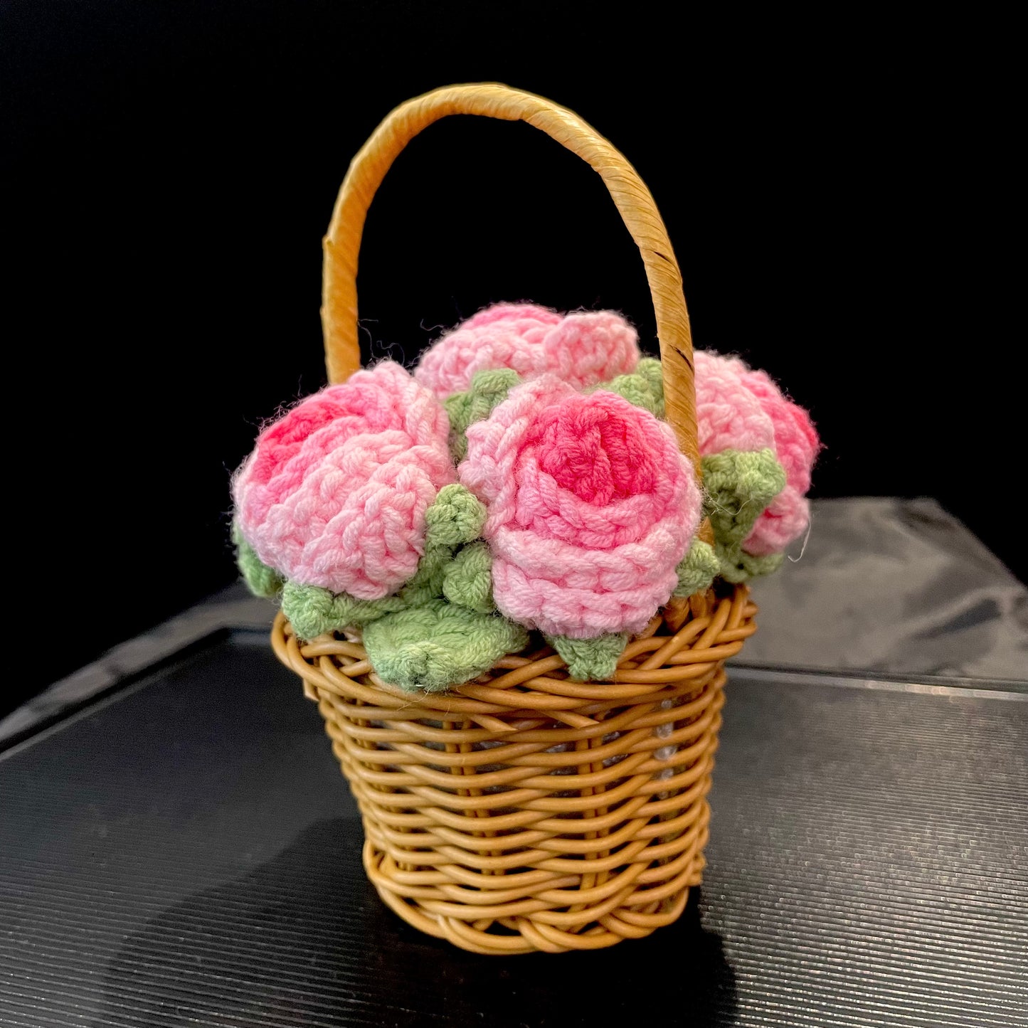 Flower Basket (Rose/Sunflower)