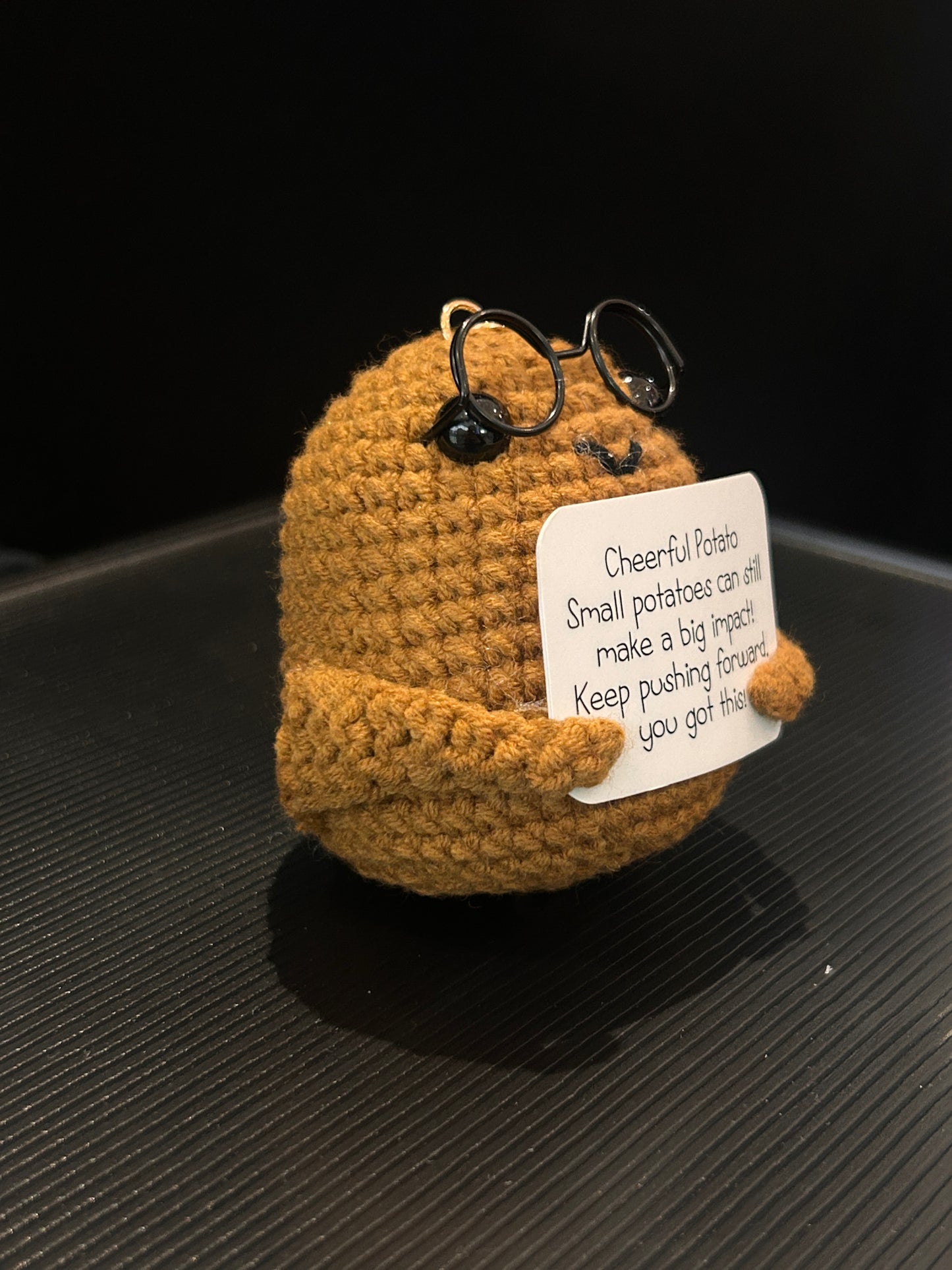 Glasses Potato Keychain