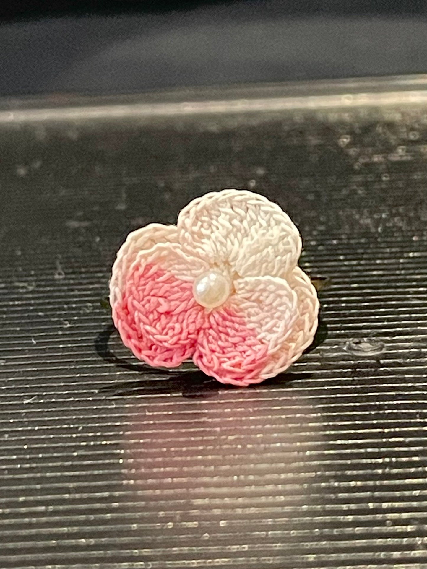 Three-Petal Flower Ring