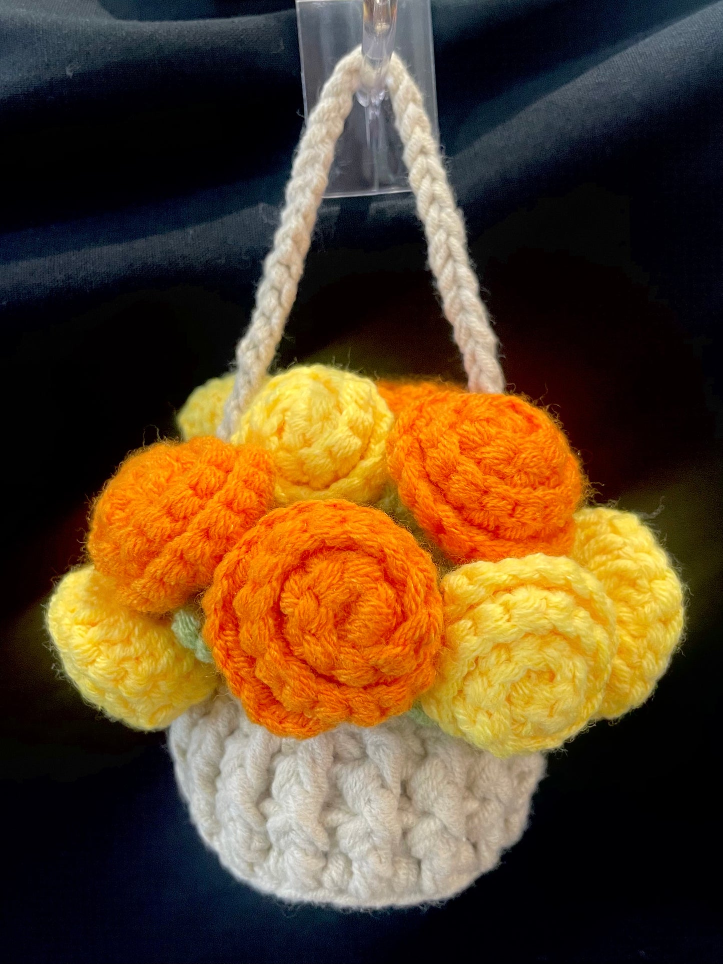 Hanging Basket & Rose Coaster