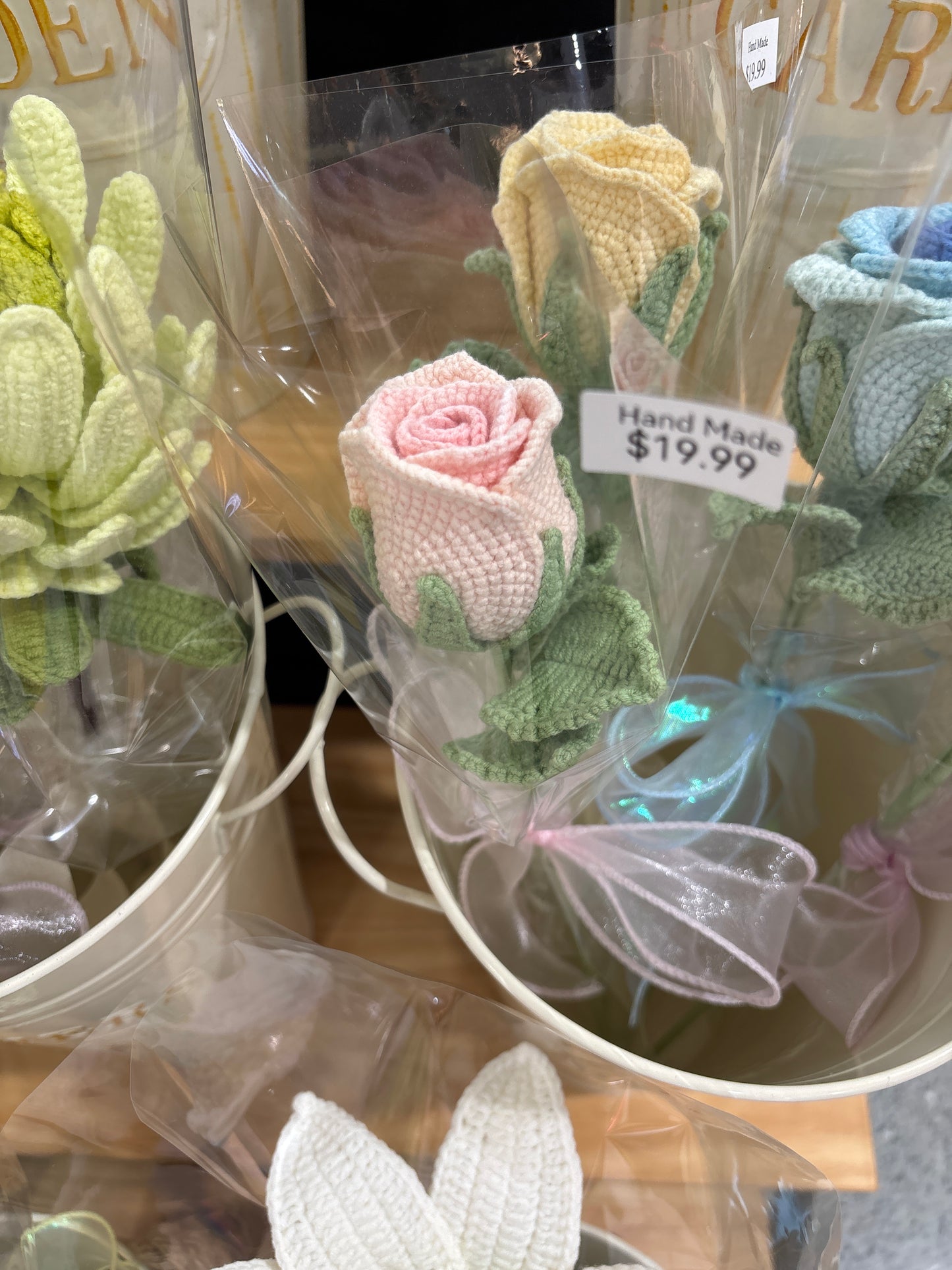 handmade crochet rose
