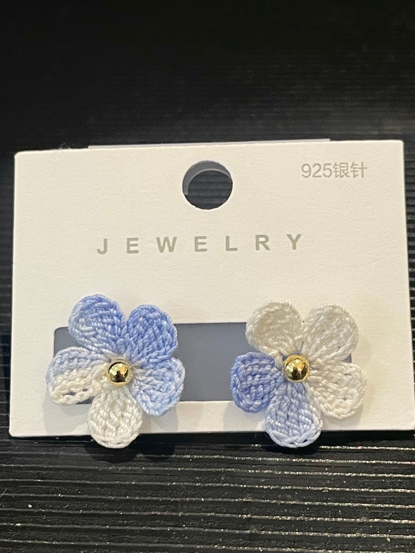 Five-Petal Flower Earrings