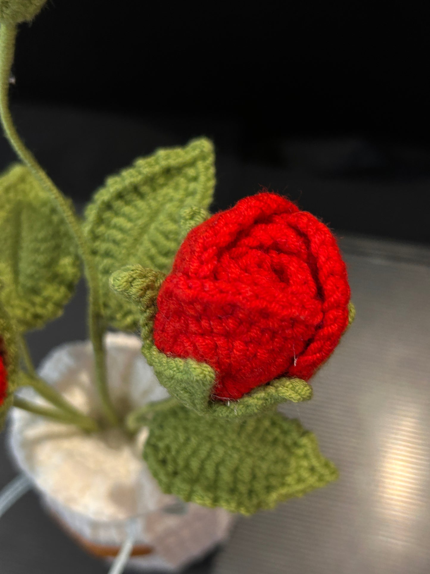 Rose Vase (with Bud)
