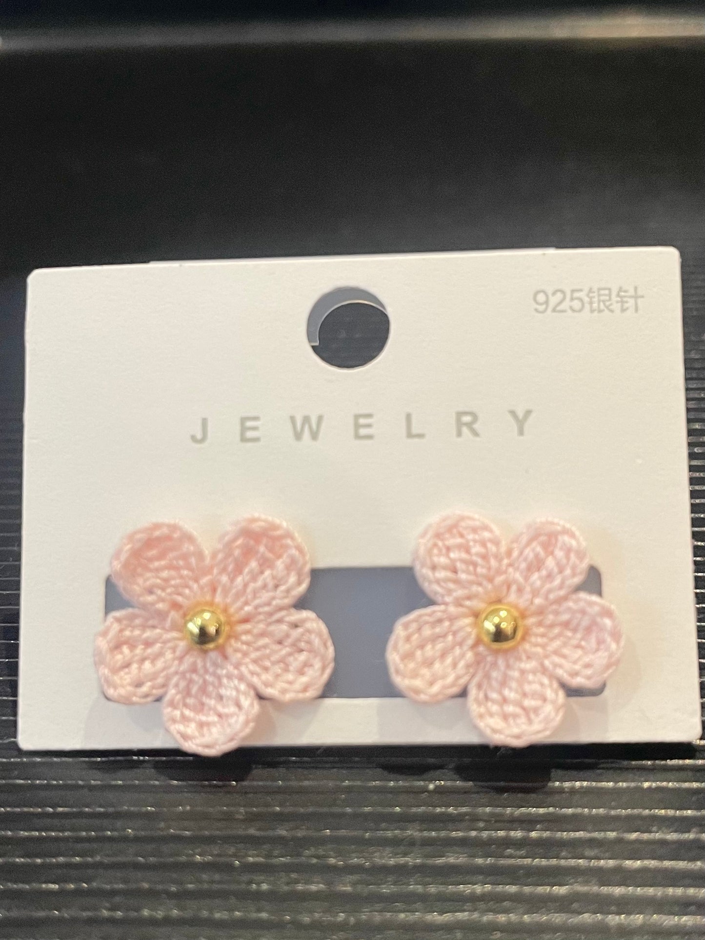 Five-Petal Flower Earrings