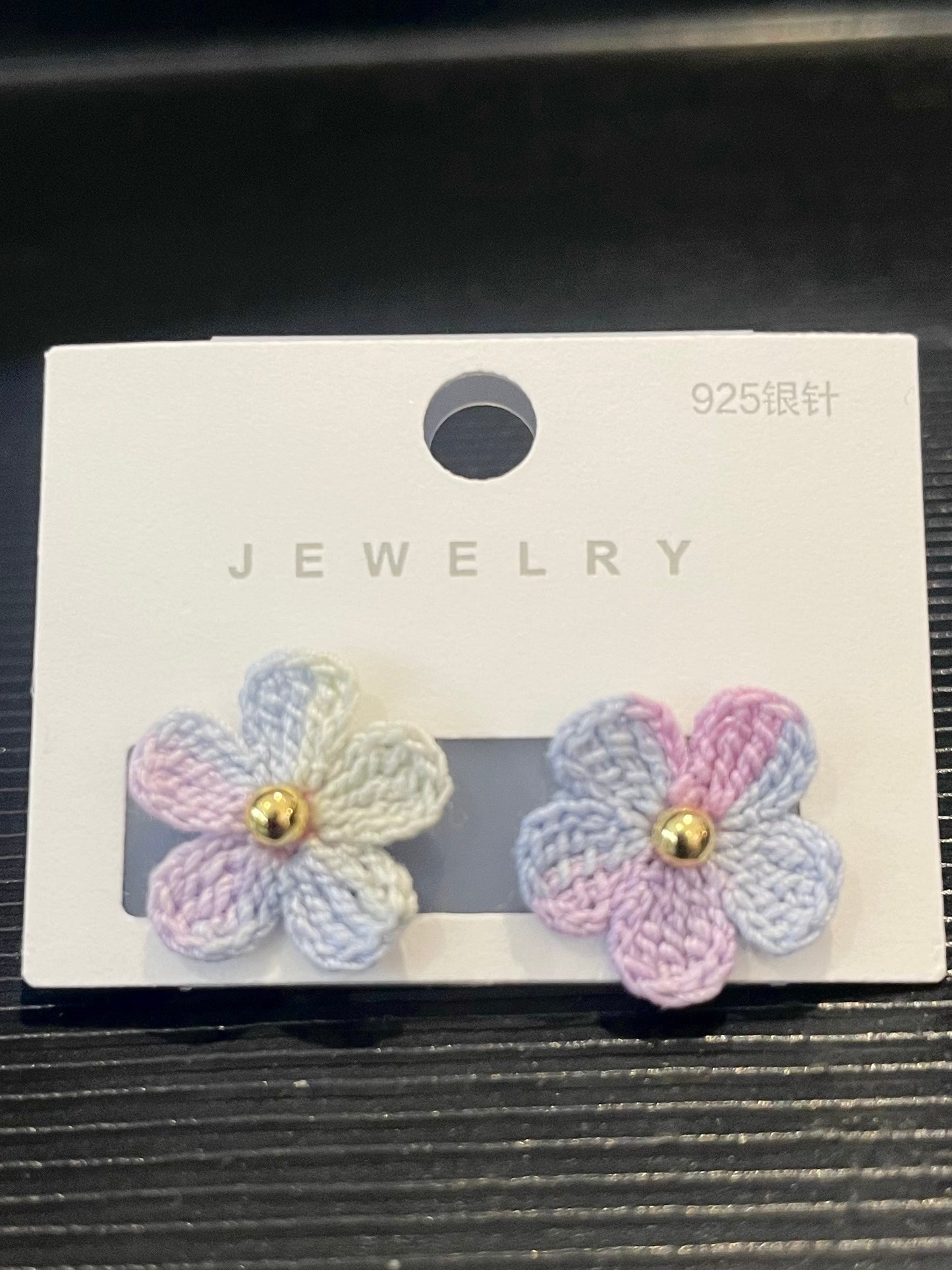 Five-Petal Flower Earrings