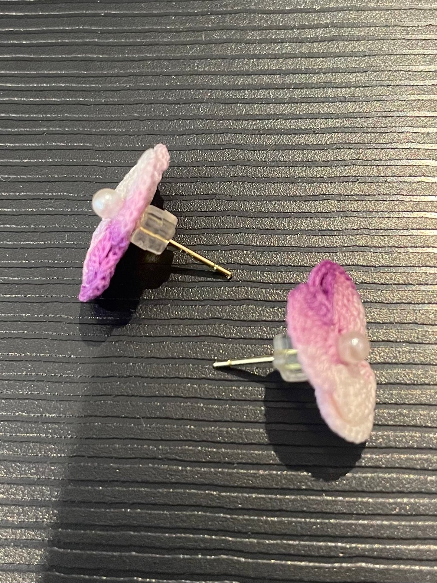 Three-Petal Flower Earrings