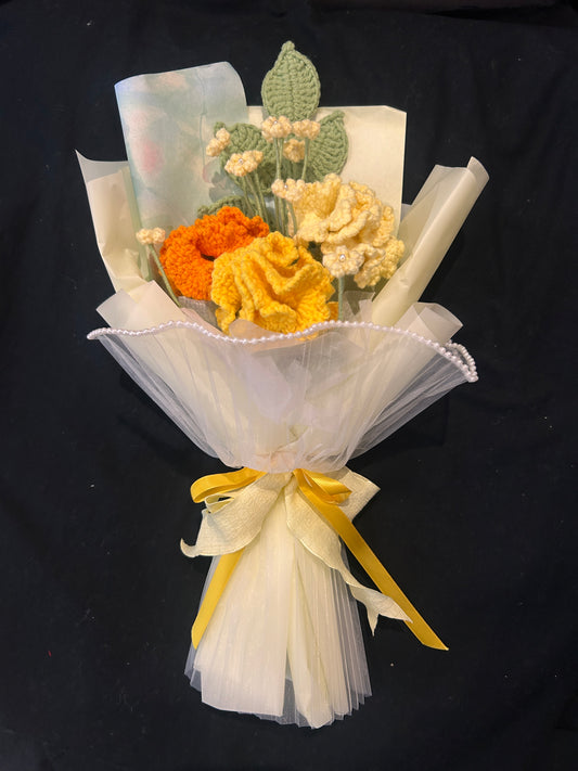 Yellow Carnation Bouquet