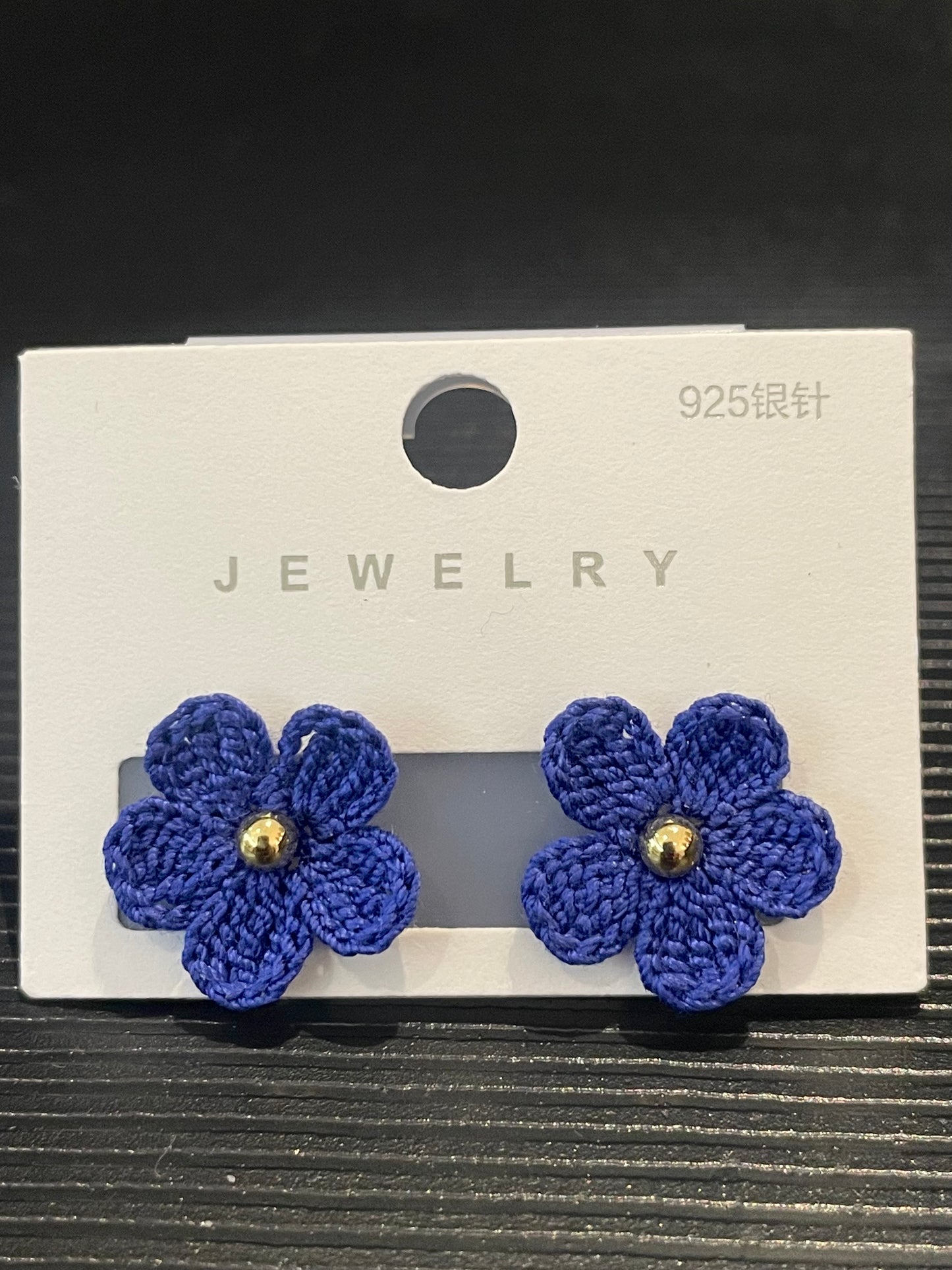 Five-Petal Flower Earrings