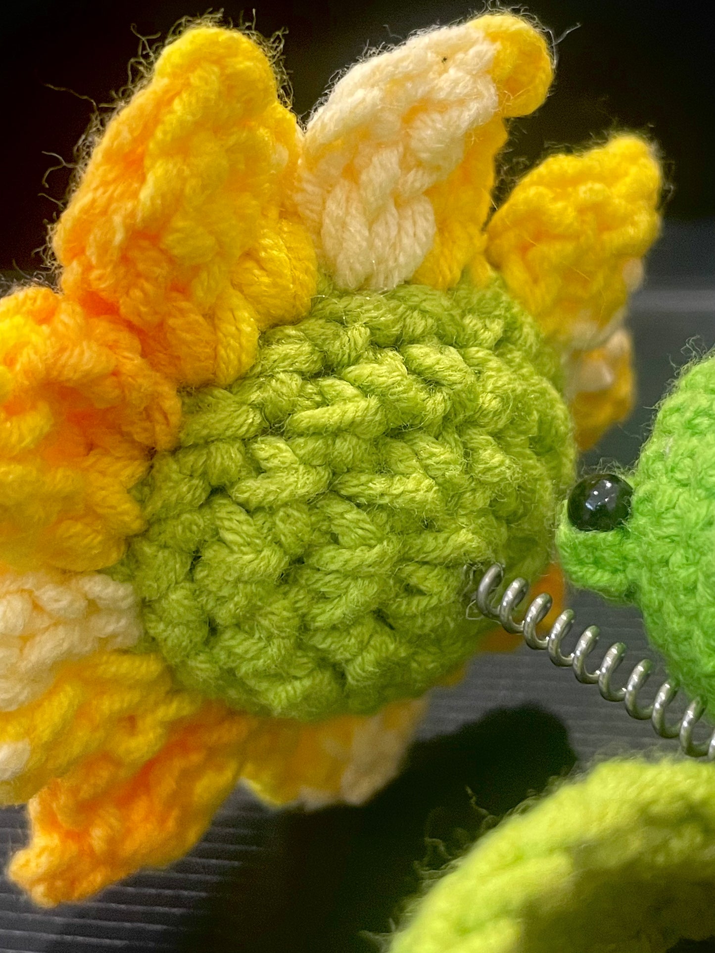 Handmade Crochet Flower Pot —— Sunflower & Animal