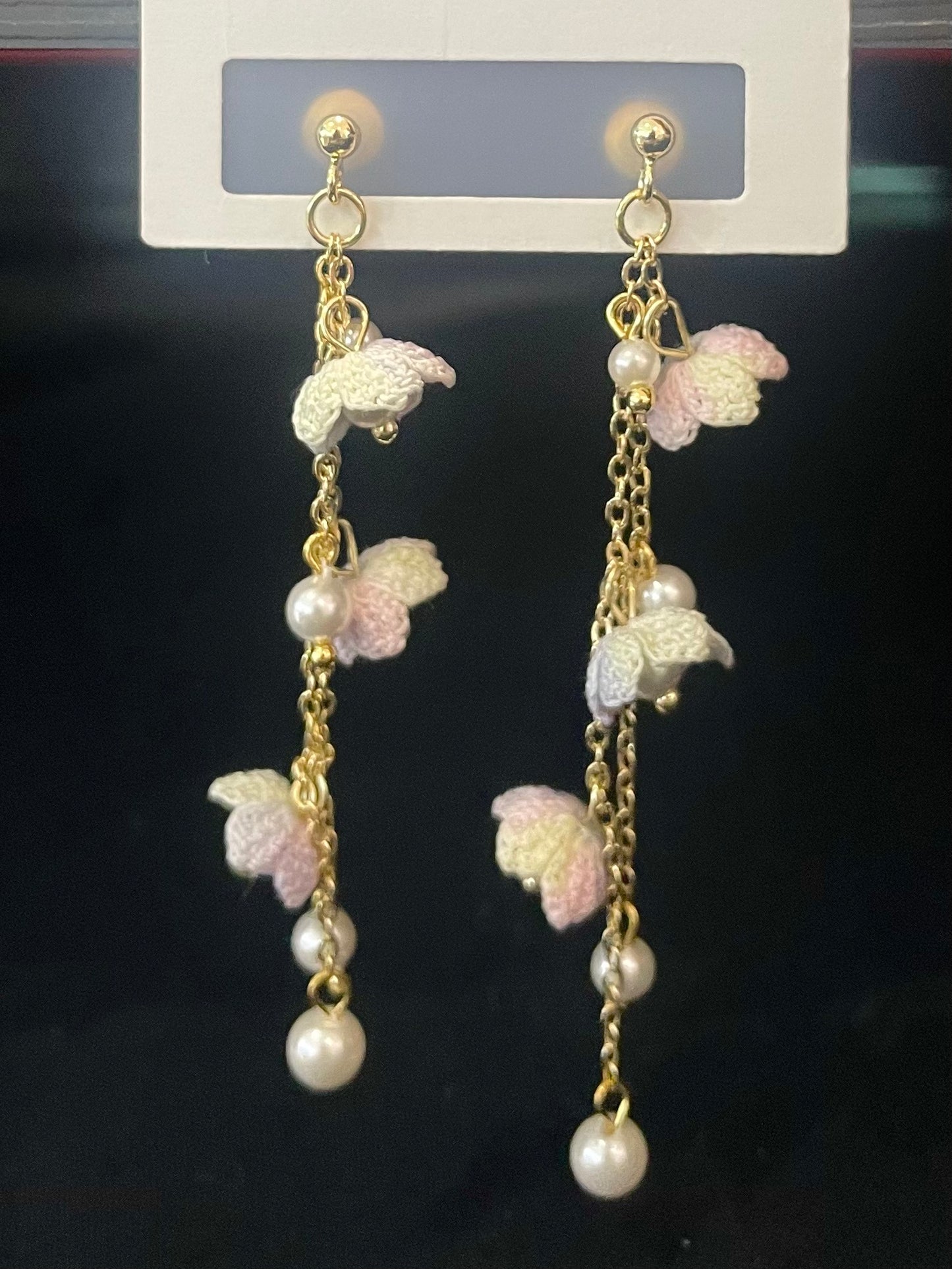 Lily of the Valley Earrings (Chain)