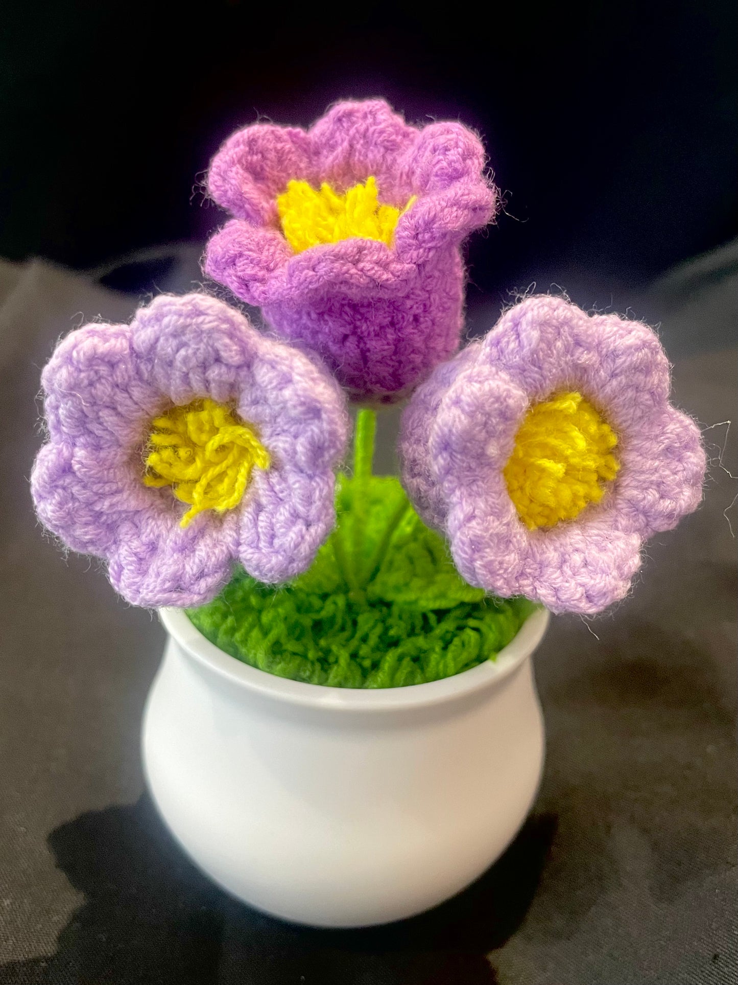 Lily of the Valley in White Pot