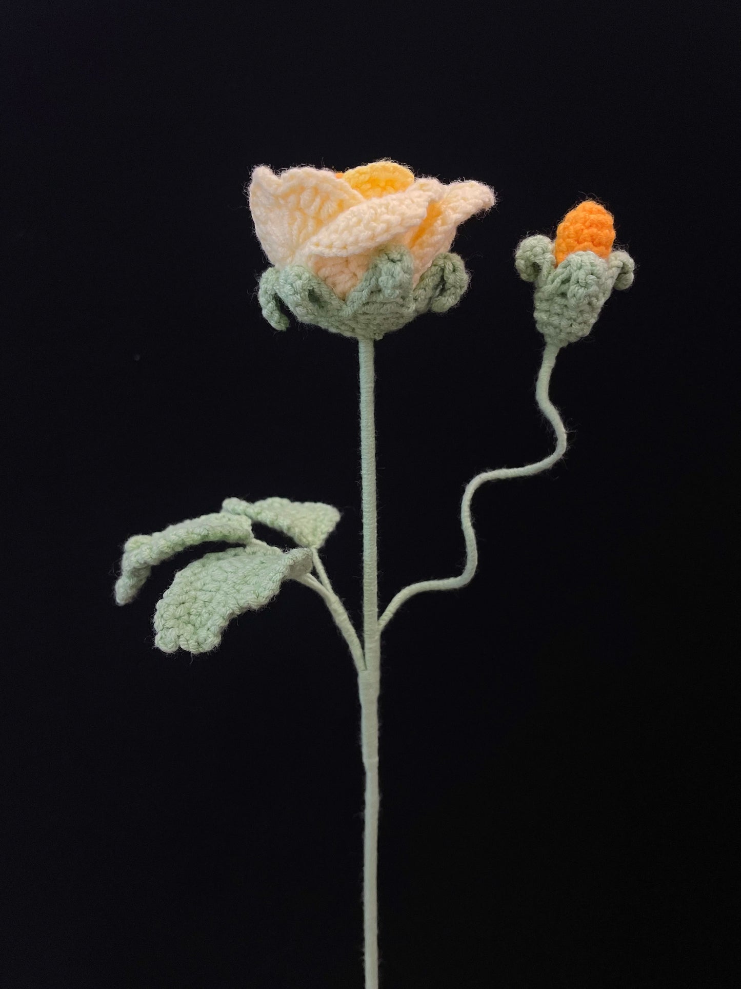 Rose with Bud