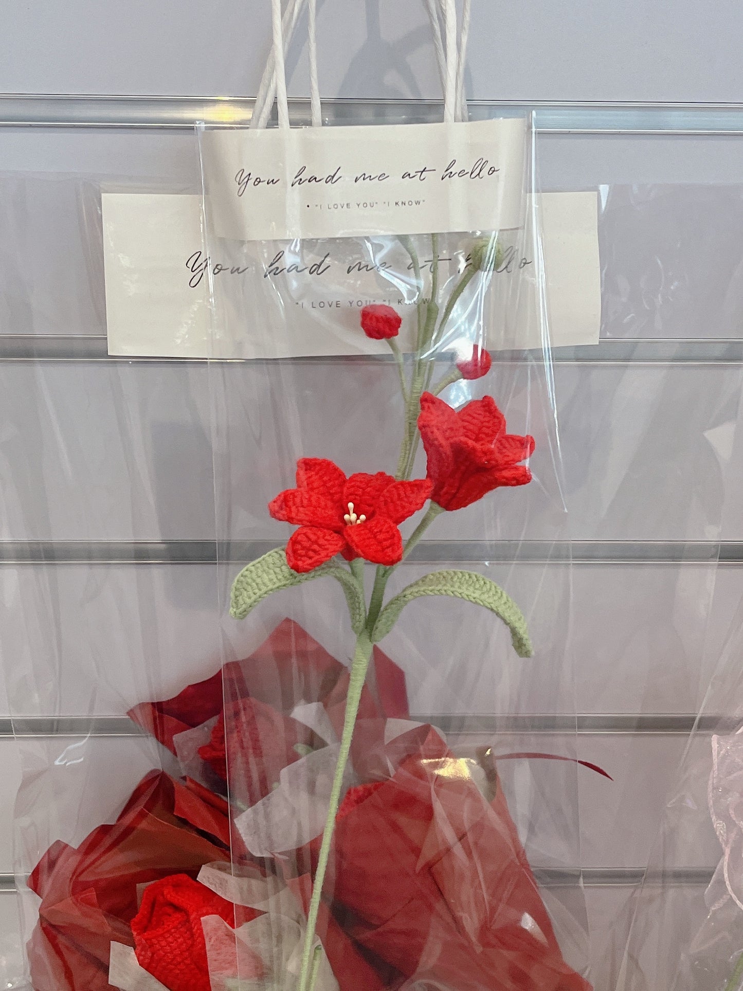 Handmade Crochet Lisianthus