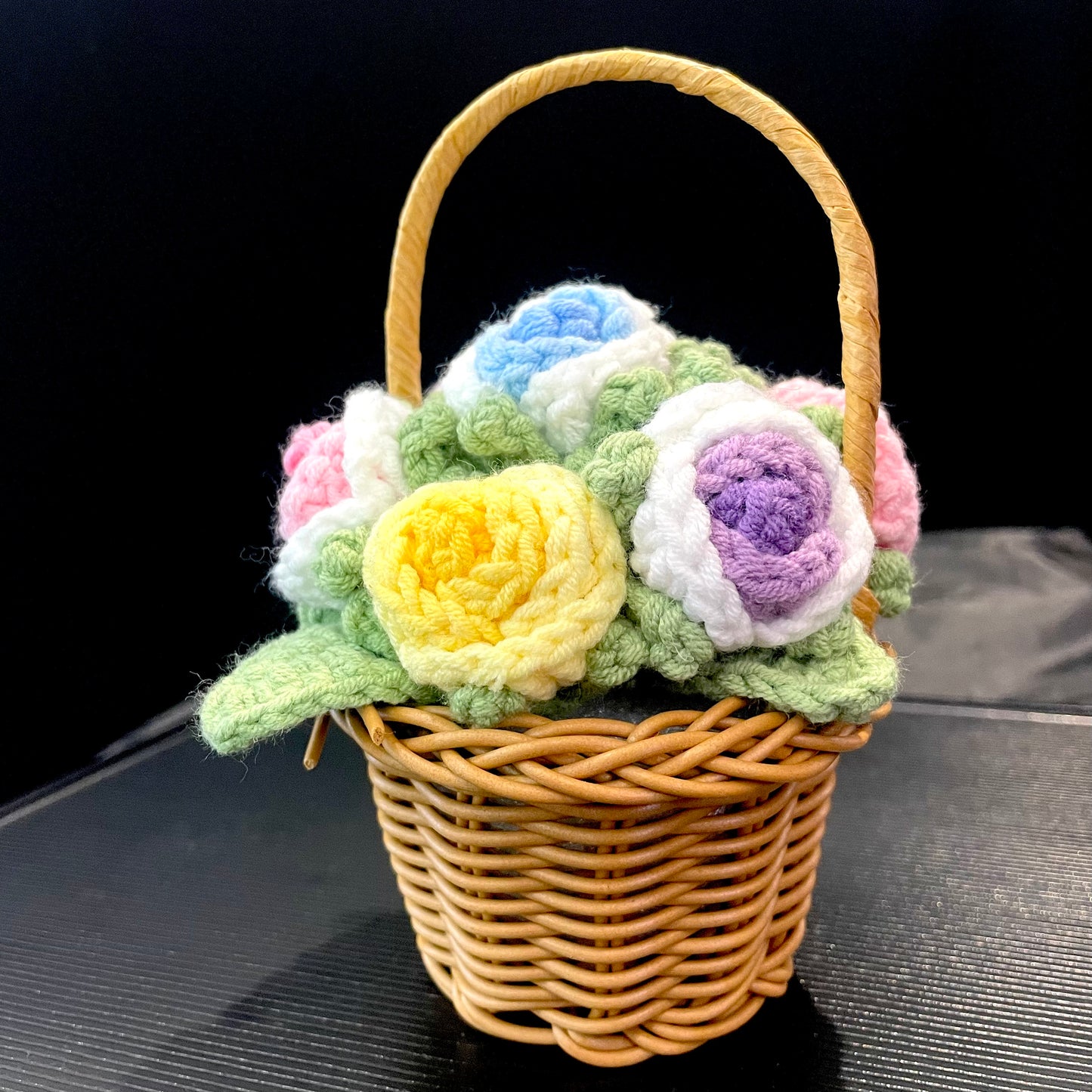 Flower Basket (Rose/Sunflower)