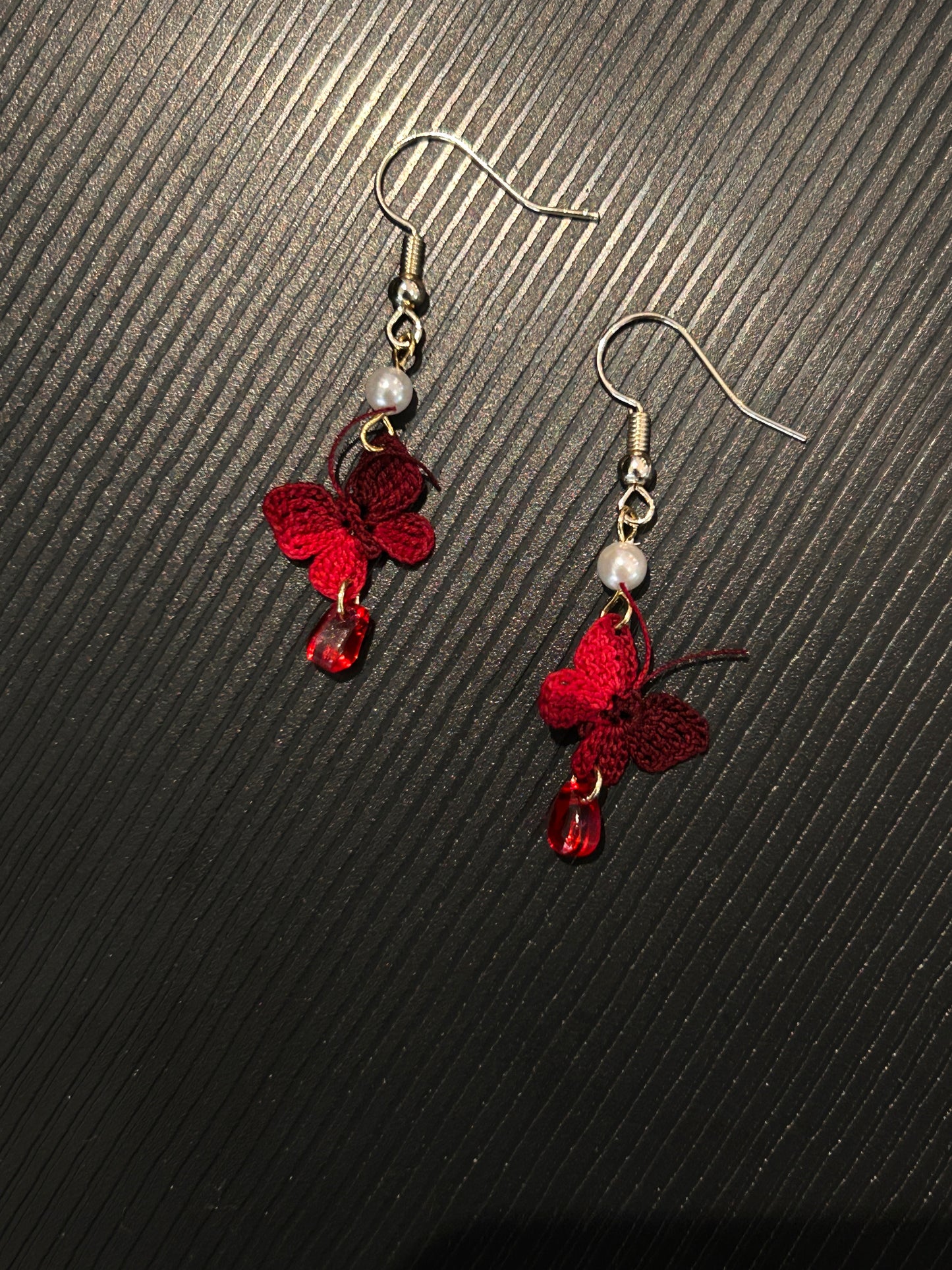 Butterfly Earrings (Chain)