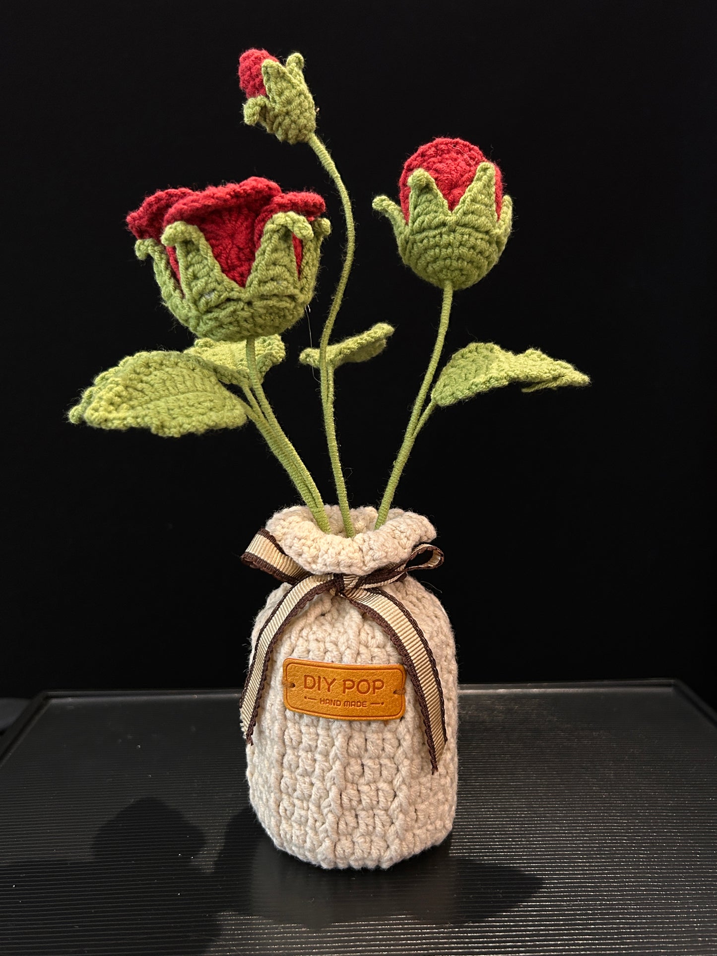 Rose Vase (with Bud)